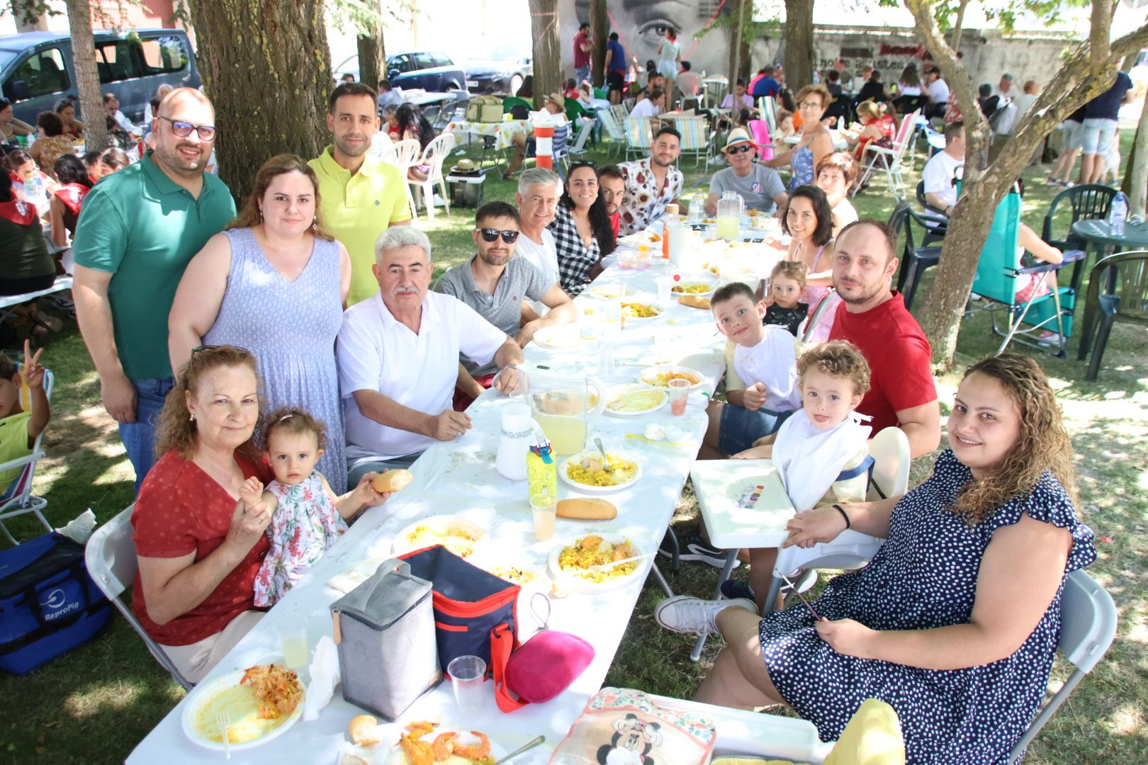 Paellada en Moriscos 