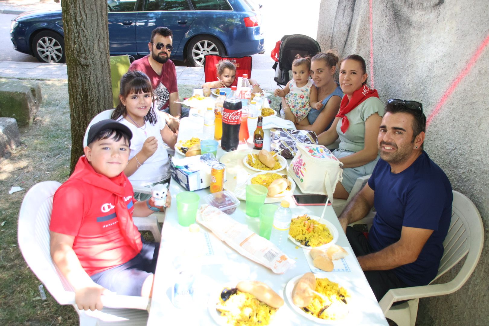 Paellada en Moriscos 