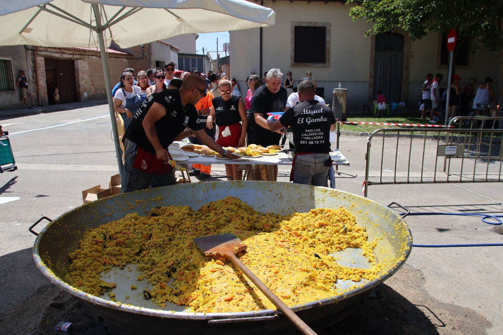 Paellada en Moriscos 