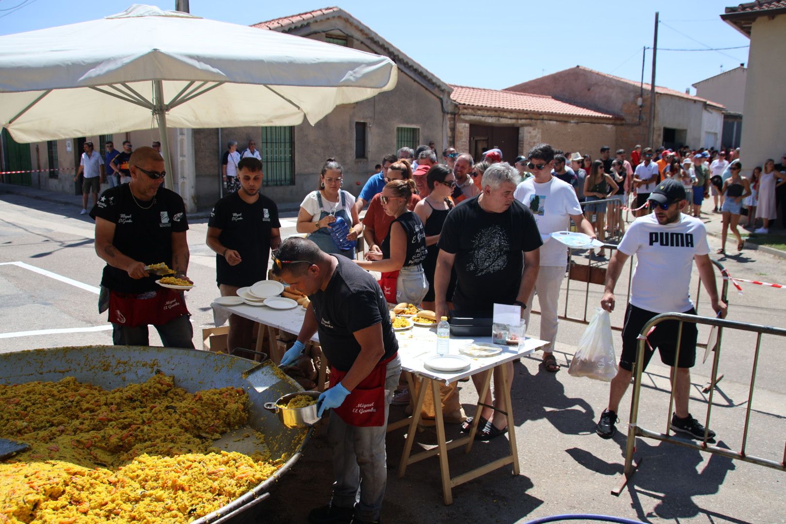 Paellada en Moriscos 