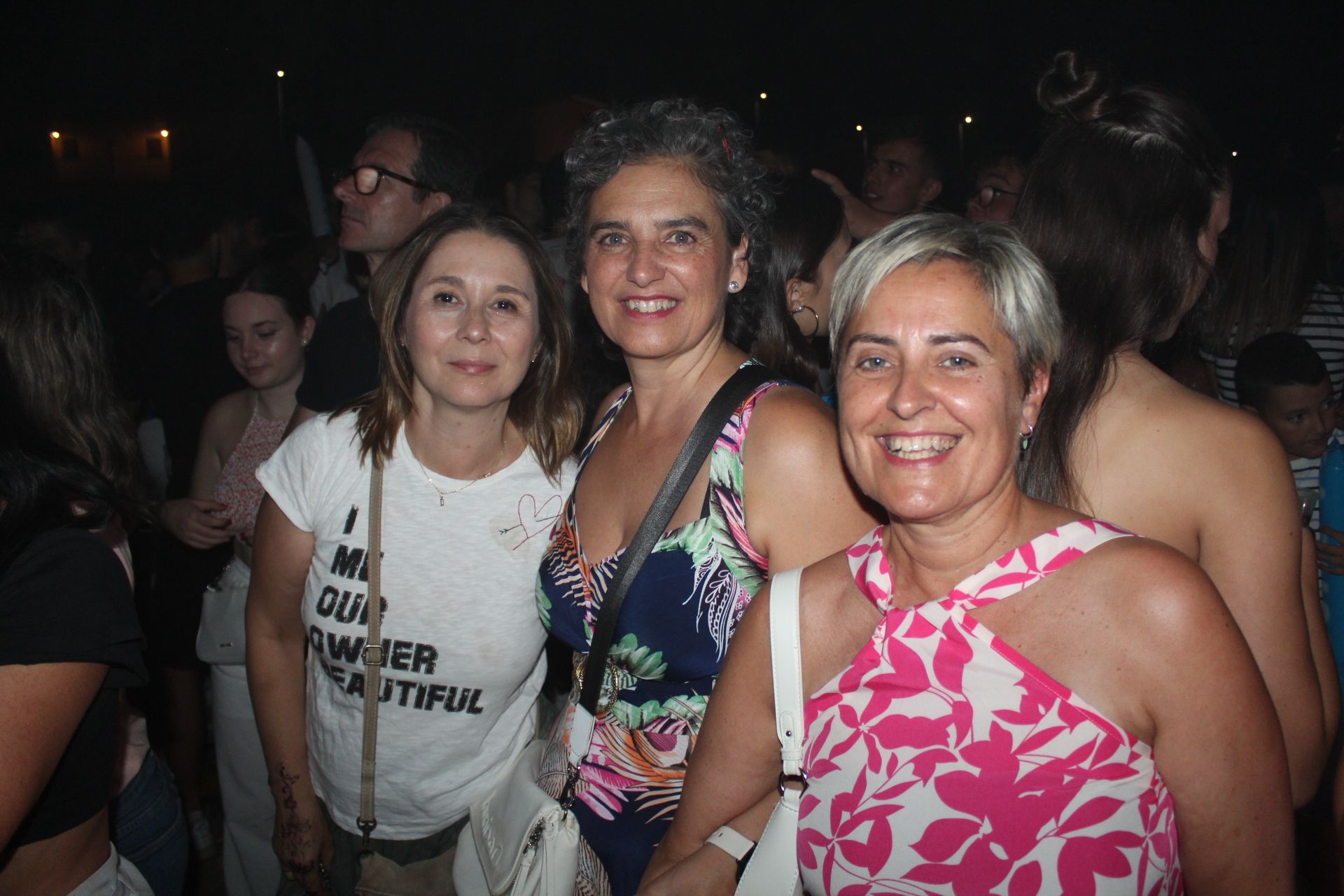 Castellanos de Moriscos de noche sábado 10 de agosto de 2024.