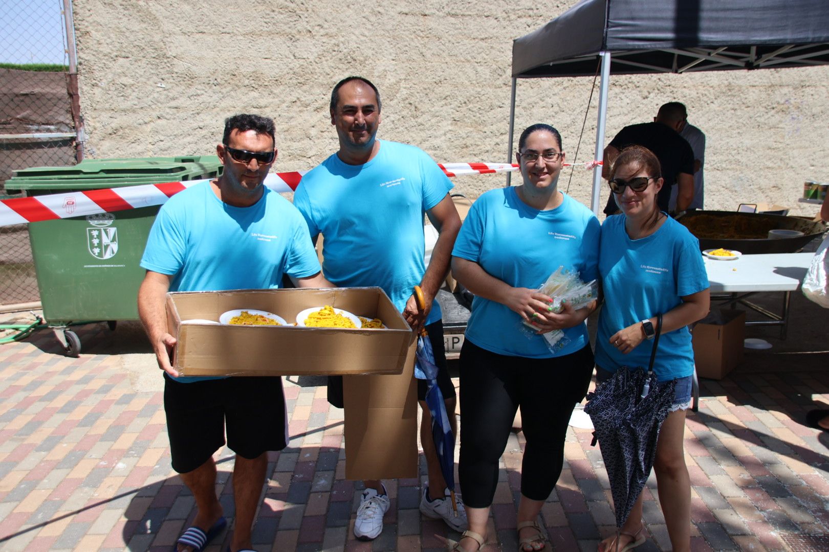 Doñinos de Salamanca, Paella solidaria