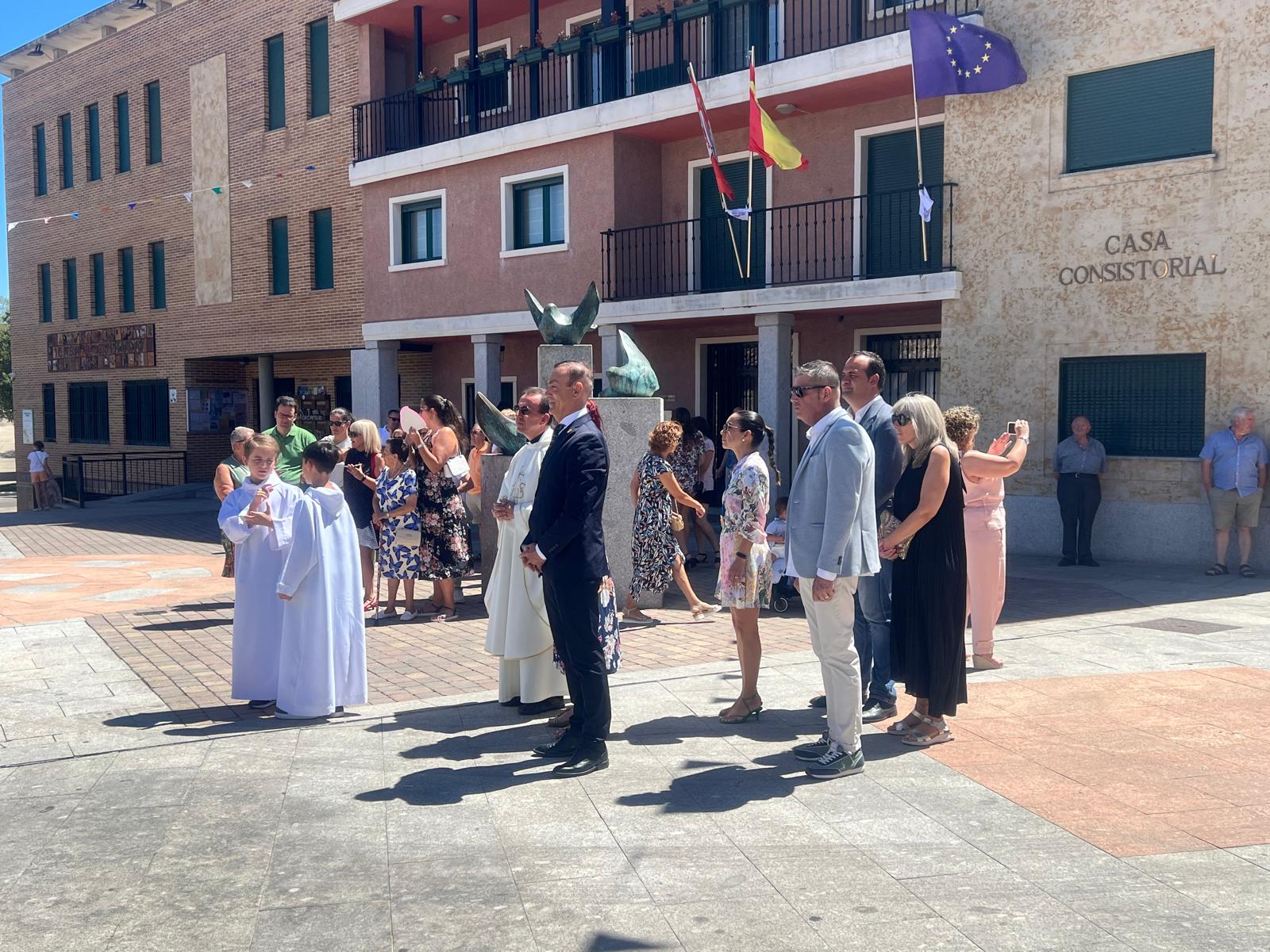 Procesión de San Roque en Carbajosa 