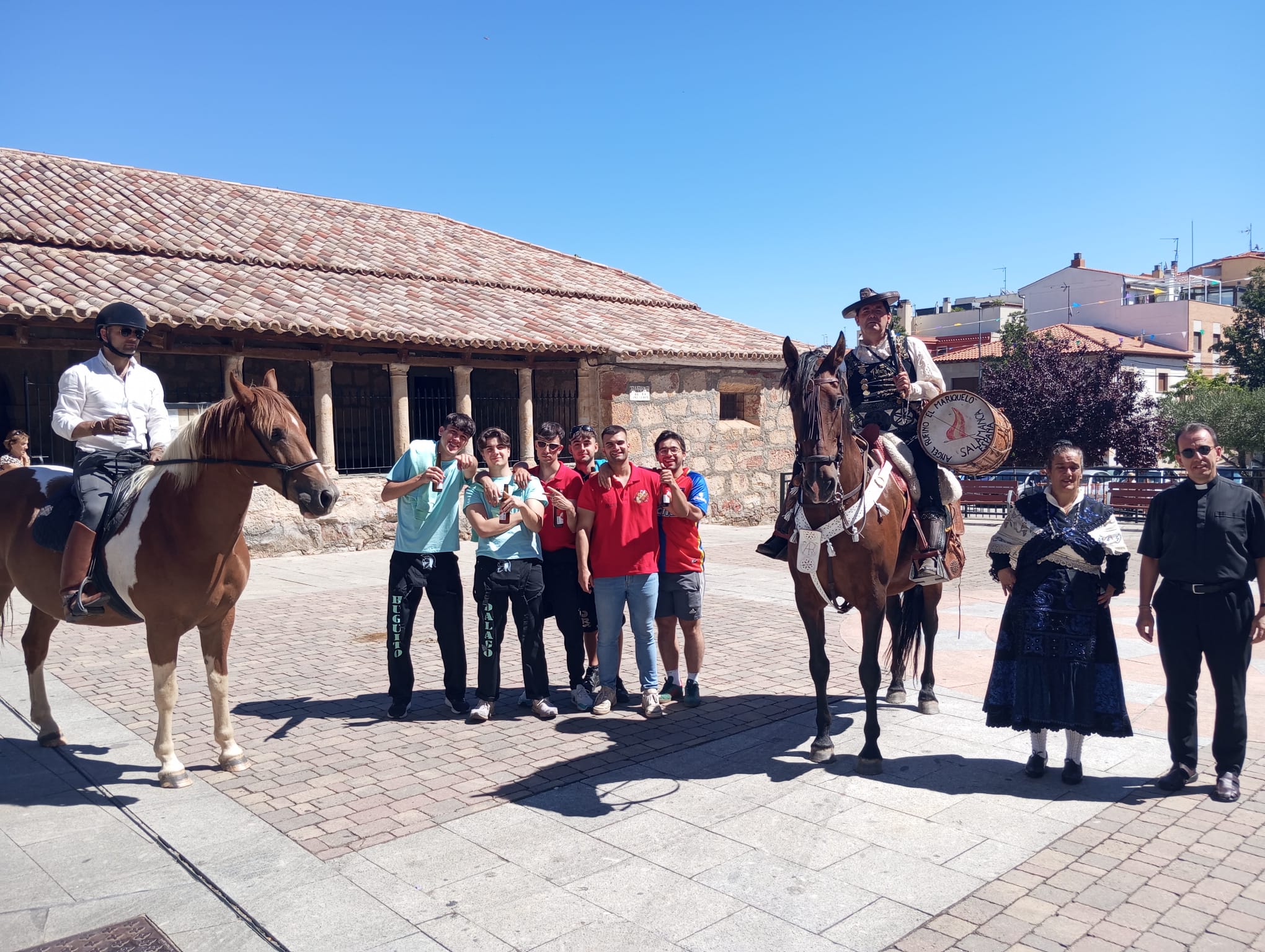 Procesión de San Roque en Carbajosa 