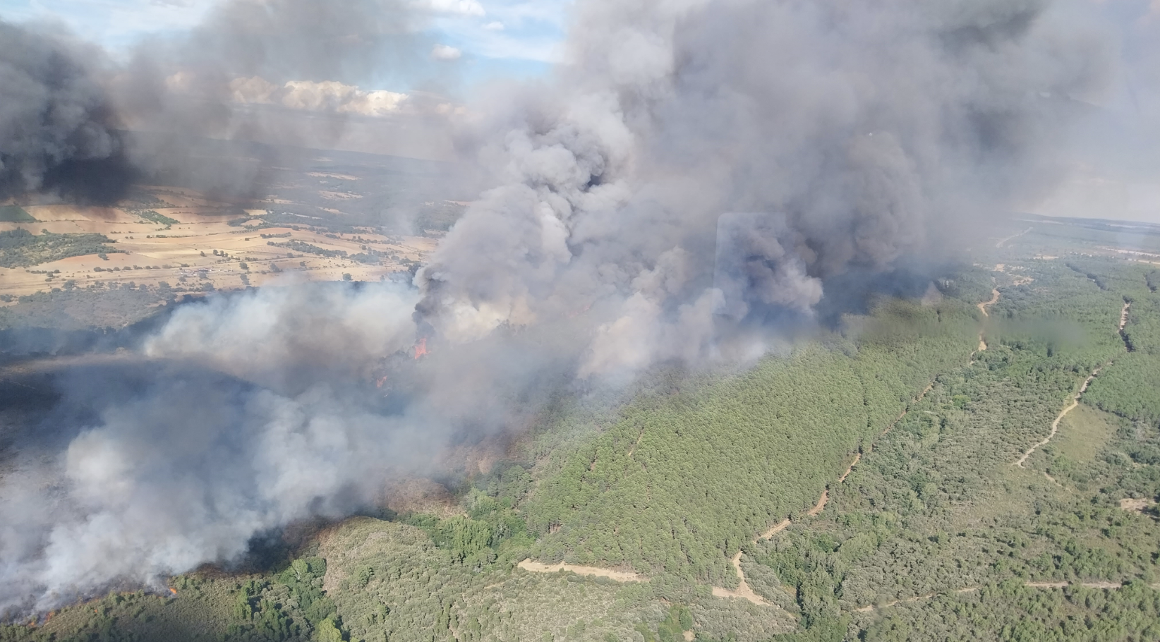 Incendio en Trabazos