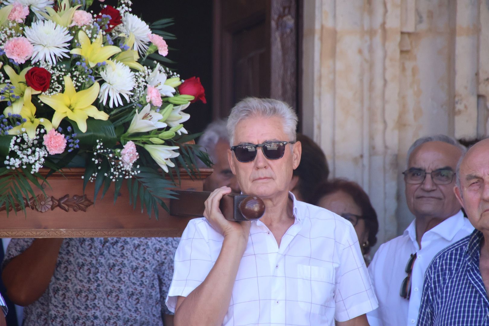 Calzada de Valdunciel, misa y procesión en honor a la patrona Santa Elena