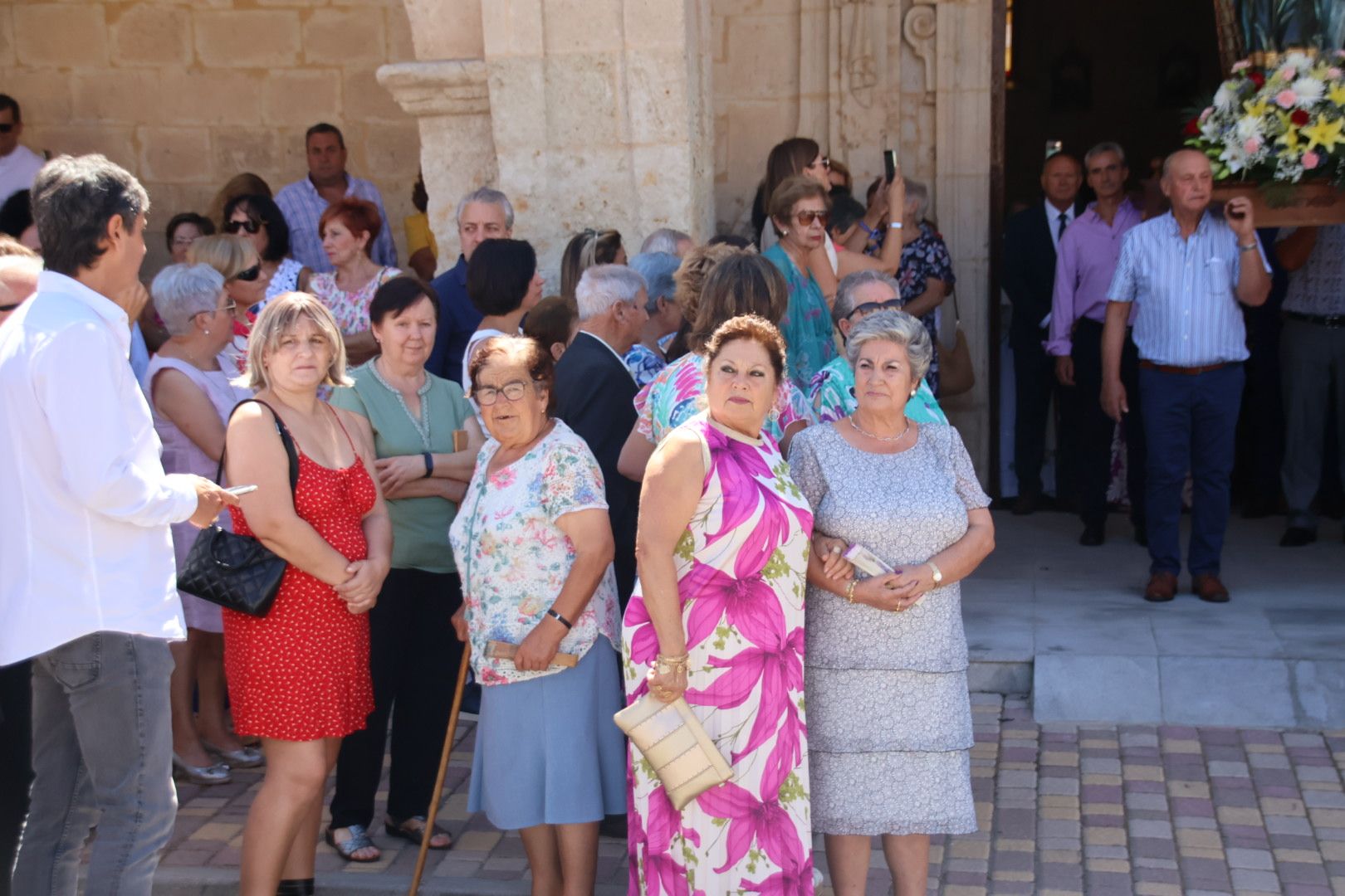 Calzada de Valdunciel, misa y procesión en honor a la patrona Santa Elena