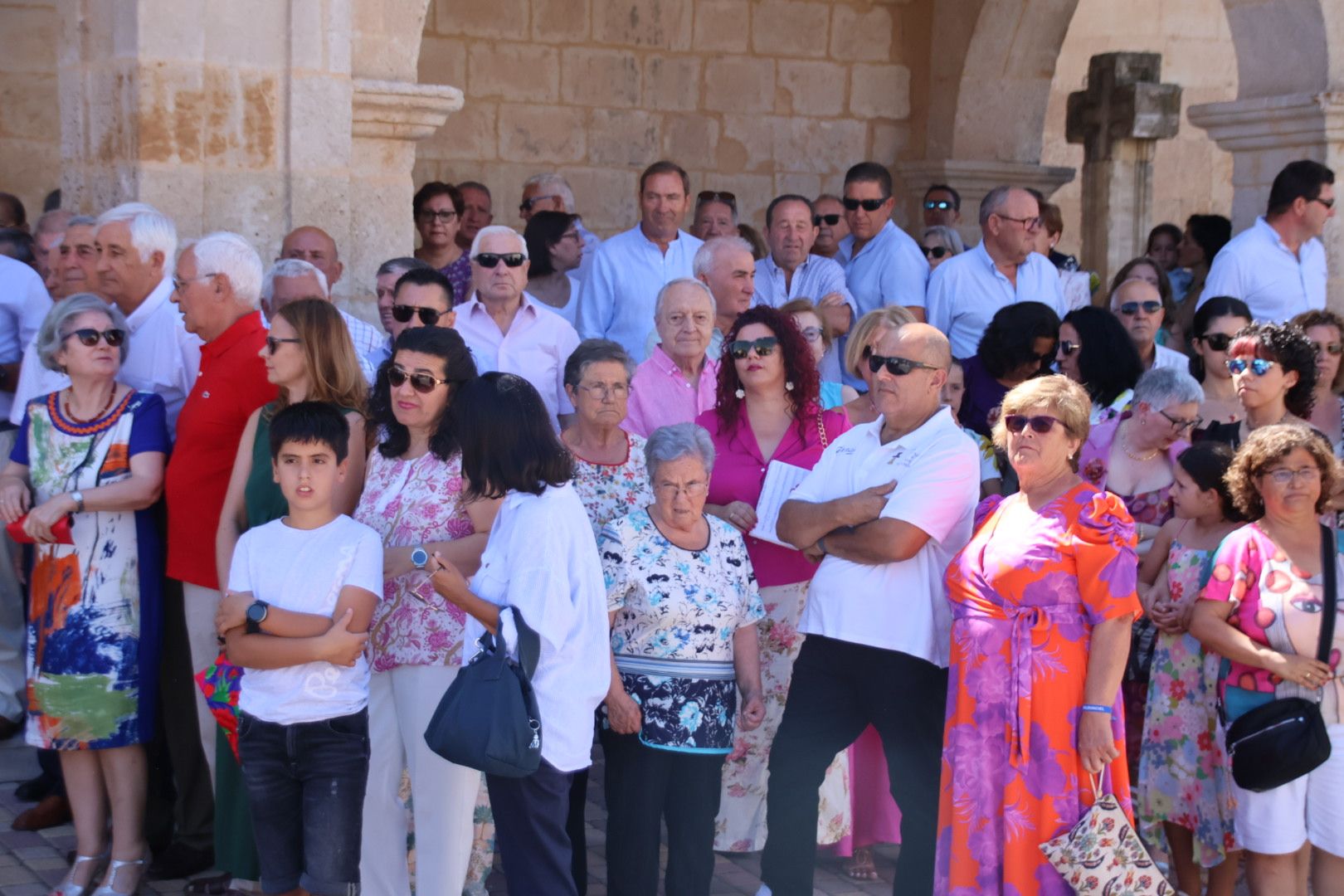 Calzada de Valdunciel, misa y procesión en honor a la patrona Santa Elena