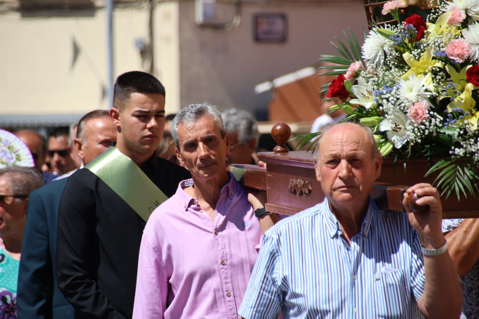 Calzada de Valdunciel, misa y procesión en honor a la patrona Santa Elena