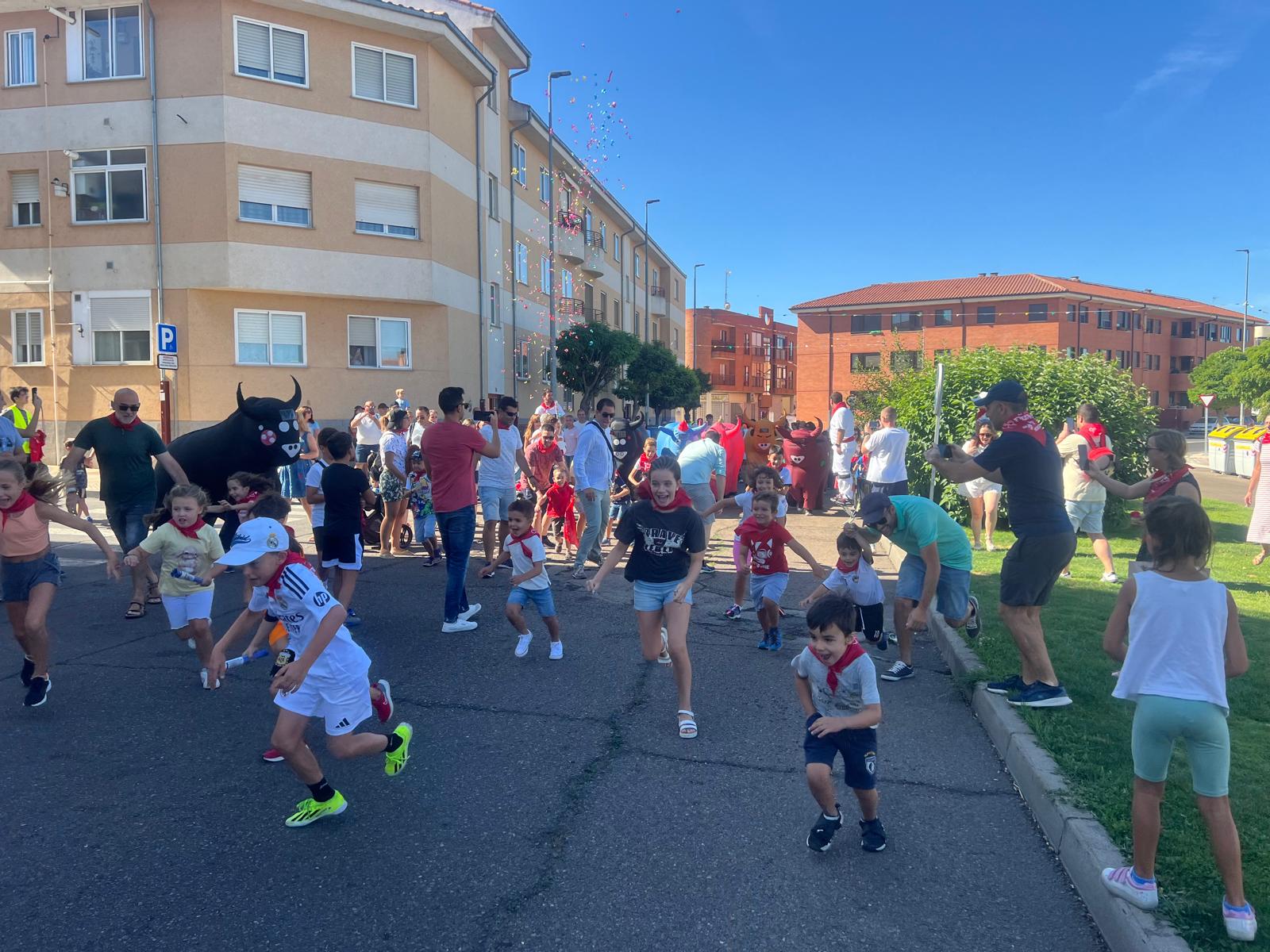 Encierro infantil en Carbajosa de la Sagrada