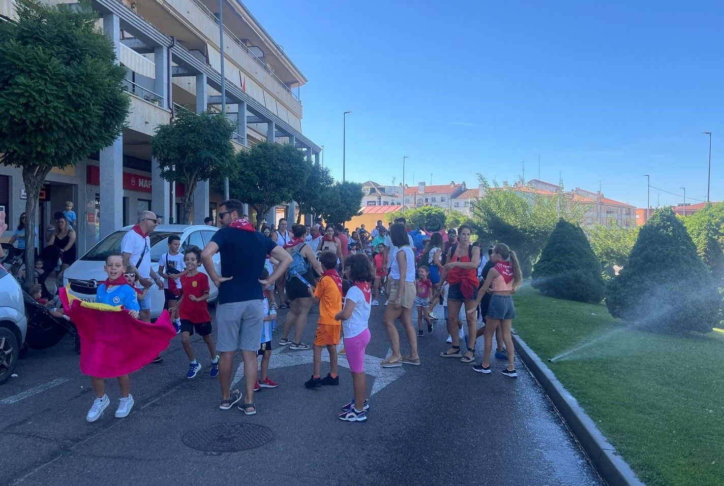 Encierro infantil en Carbajosa de la Sagrada