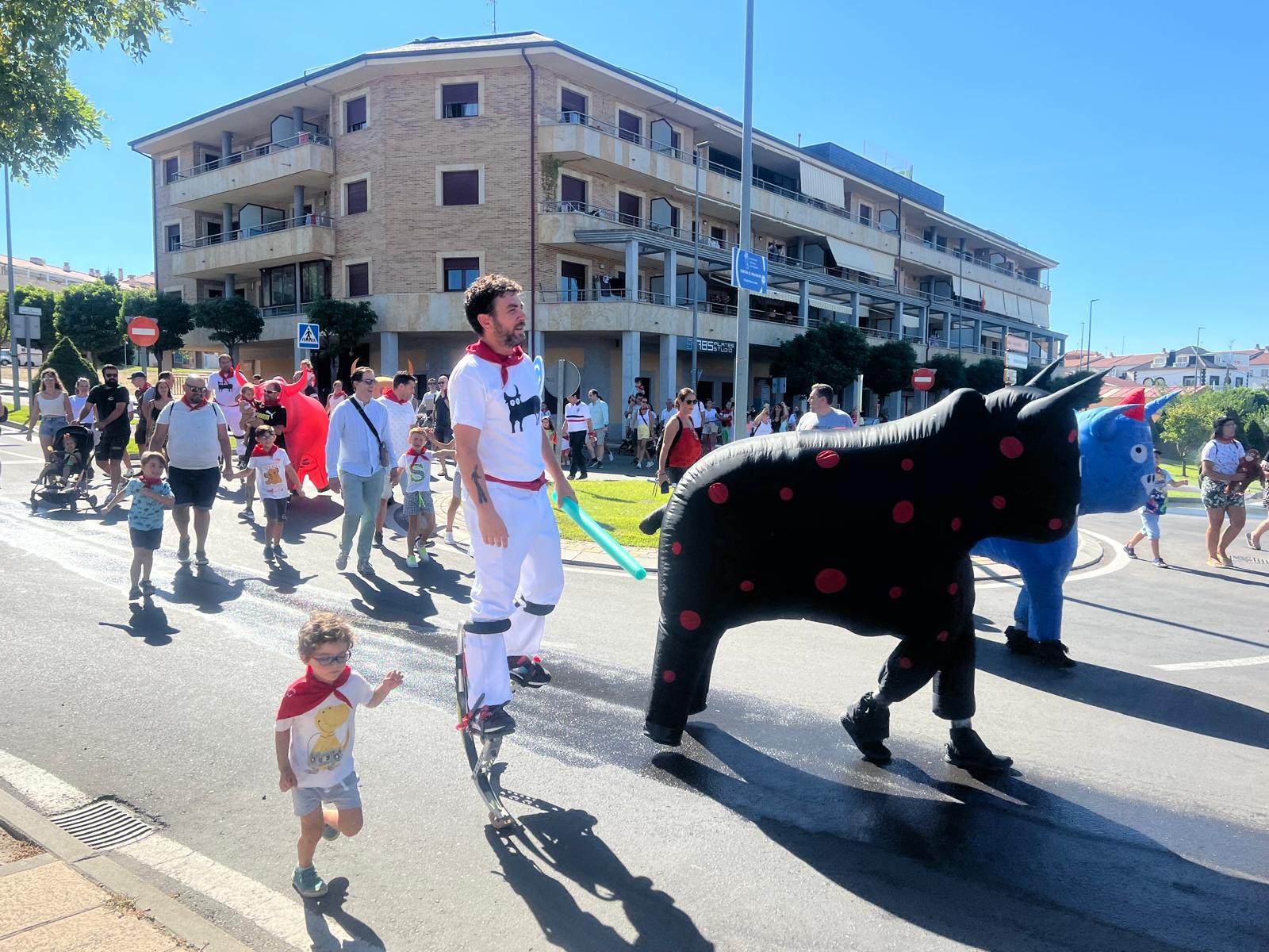 Encierro infantil en Carbajosa de la Sagrada