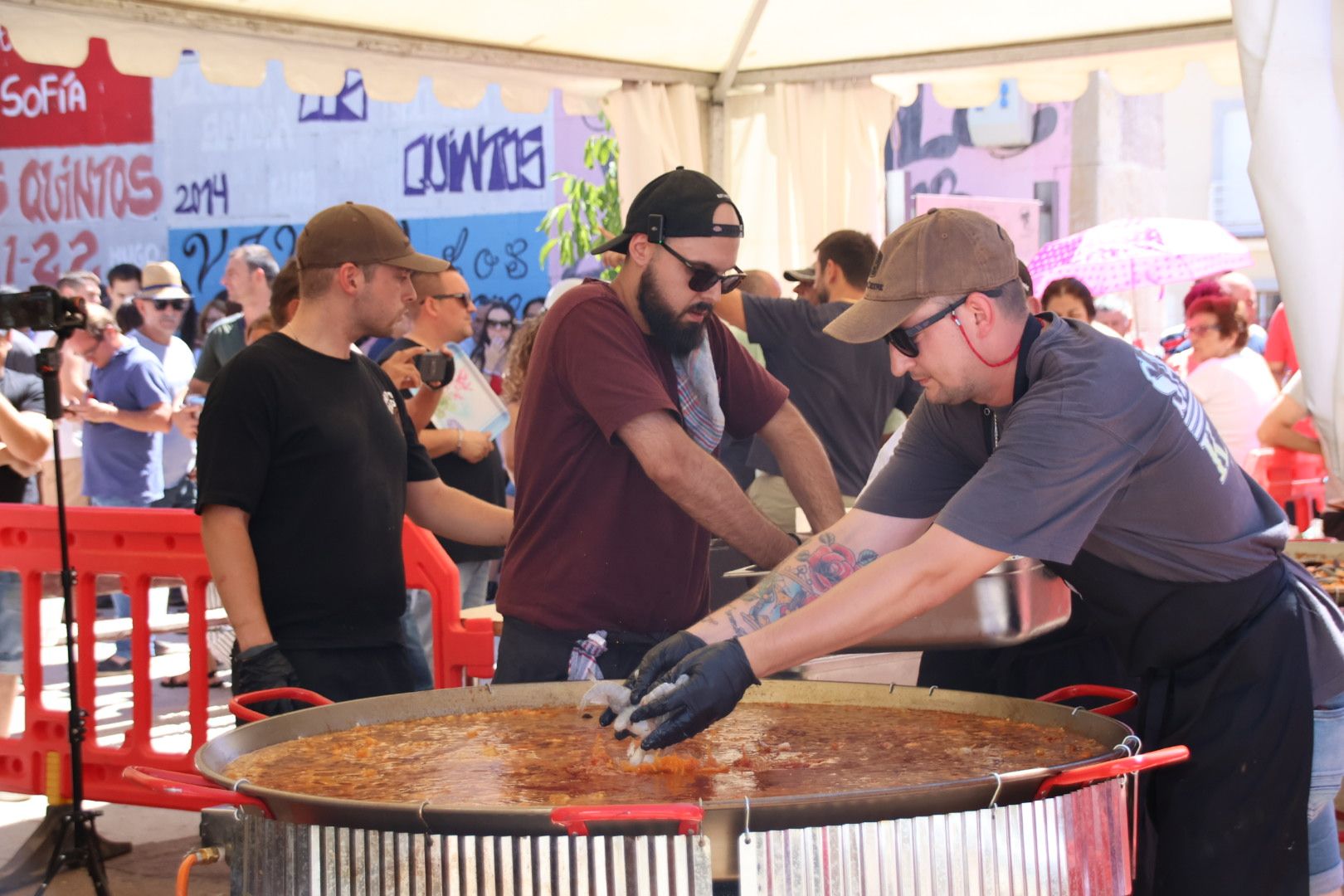 Valdelosa, paella popular con el influencer de Cocina Derecho