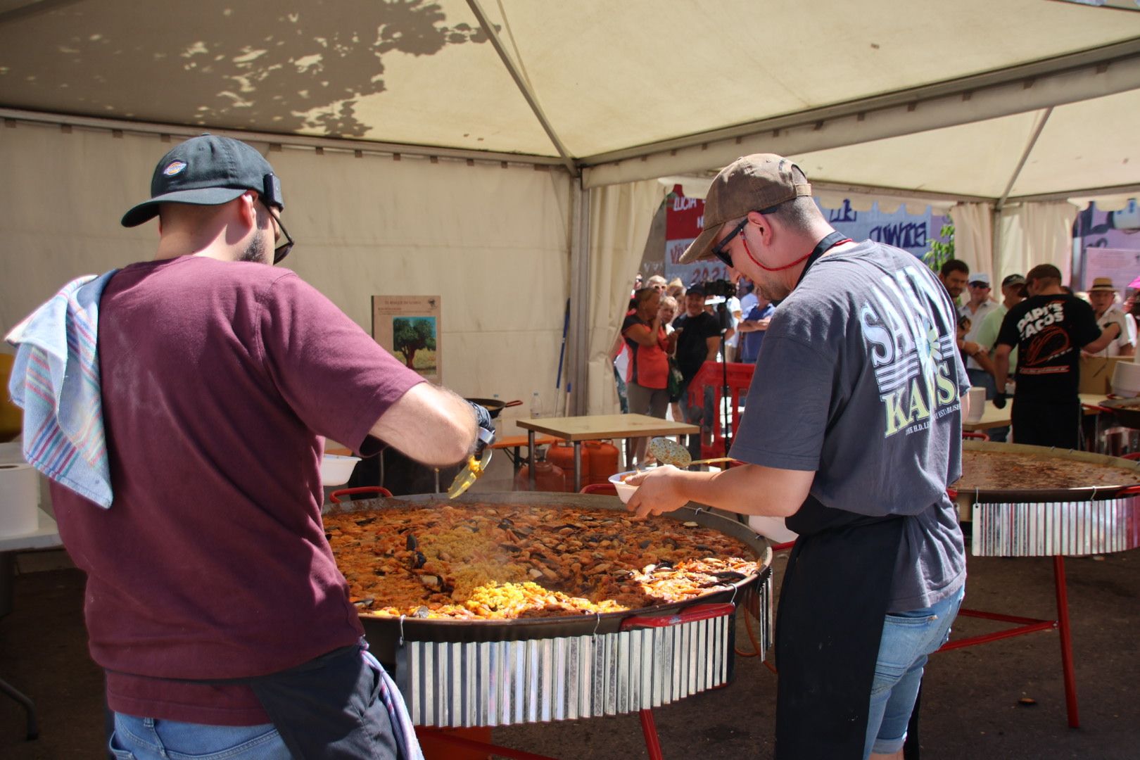 Valdelosa, paella popular con el influencer de Cocina Derecho