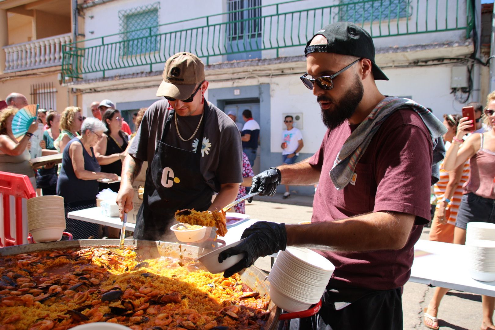 Valdelosa, paella popular con el influencer de Cocina Derecho