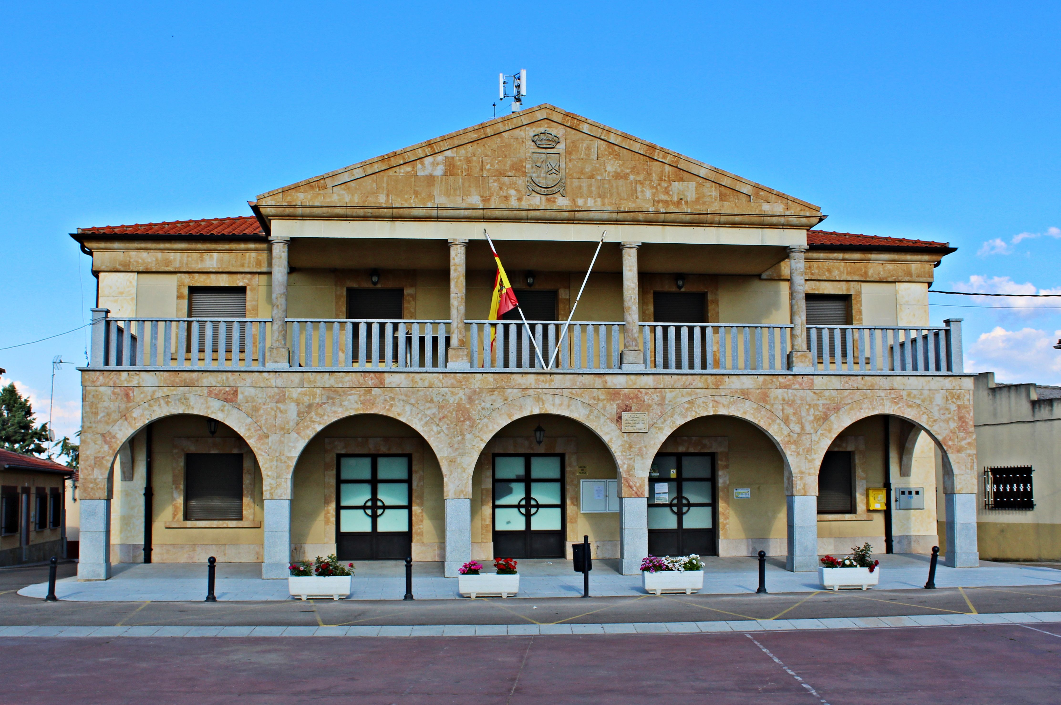 Ayuntamiento de Valdelosa. Foto de archivo.