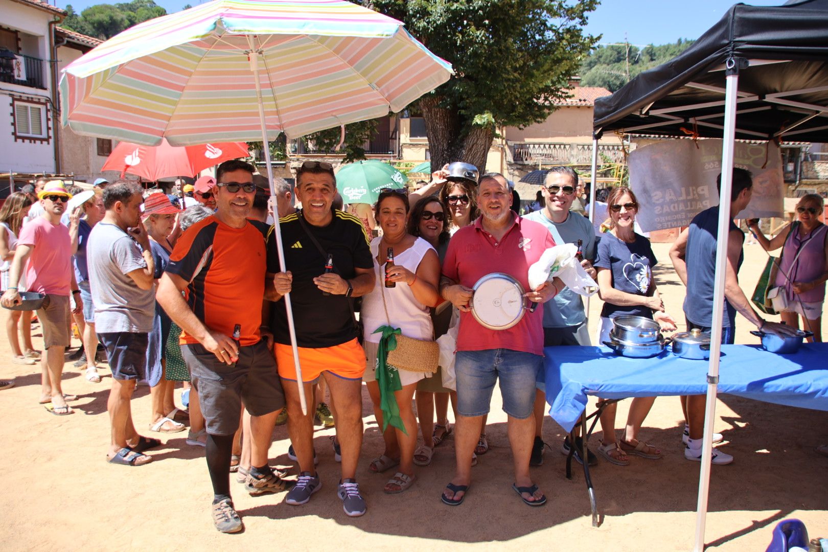 Villanueva del Conde, comida de socios