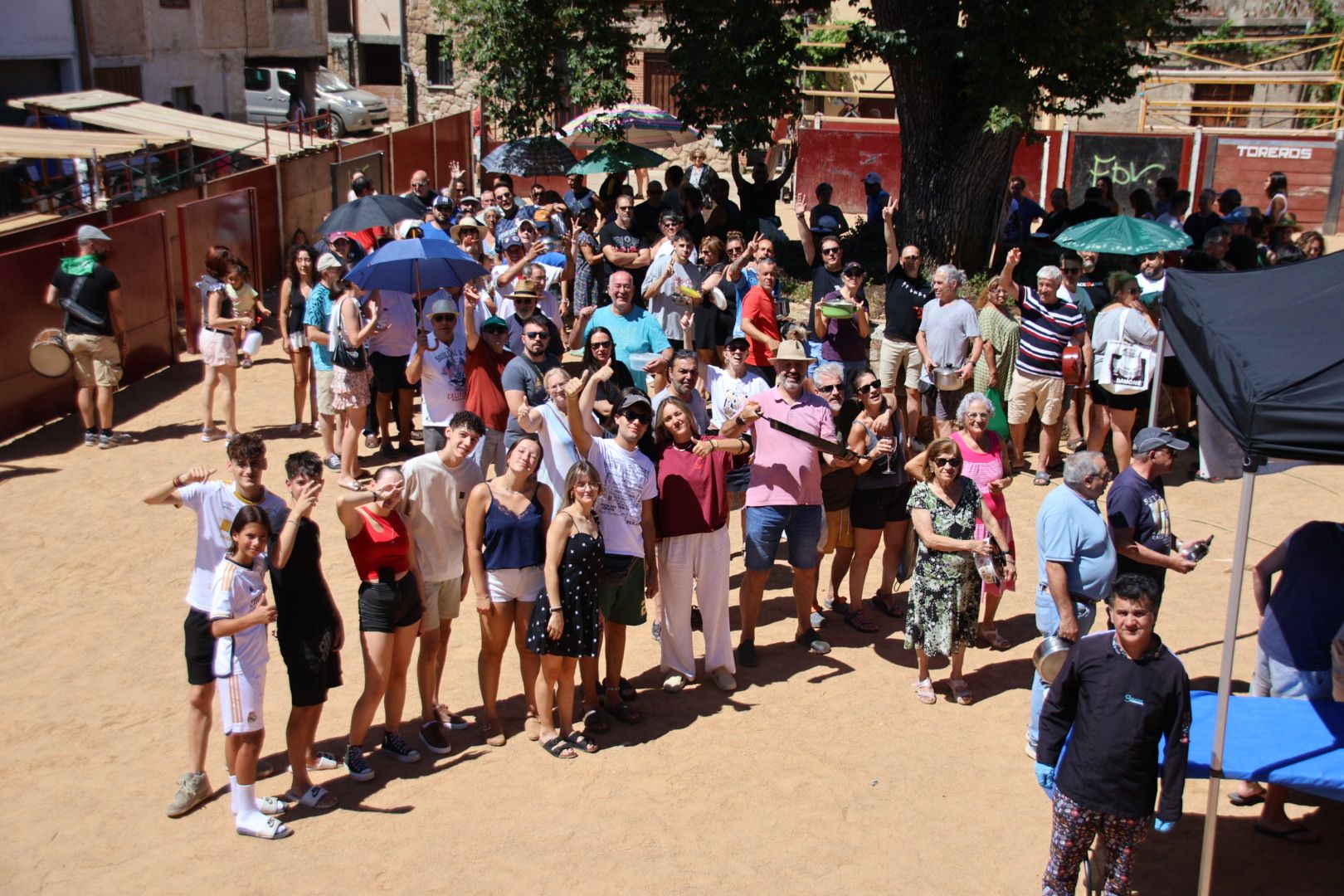 Villanueva del Conde, comida de socios