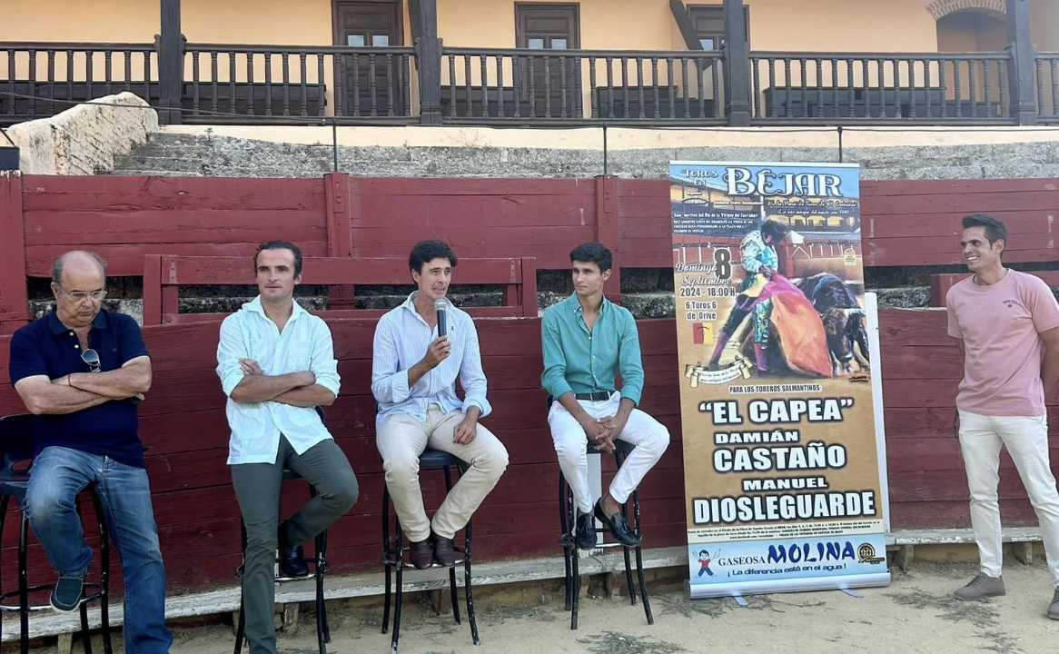 “El Capea”, Damián Castaño y Manuel Diosleguarde en "La Ancianita"