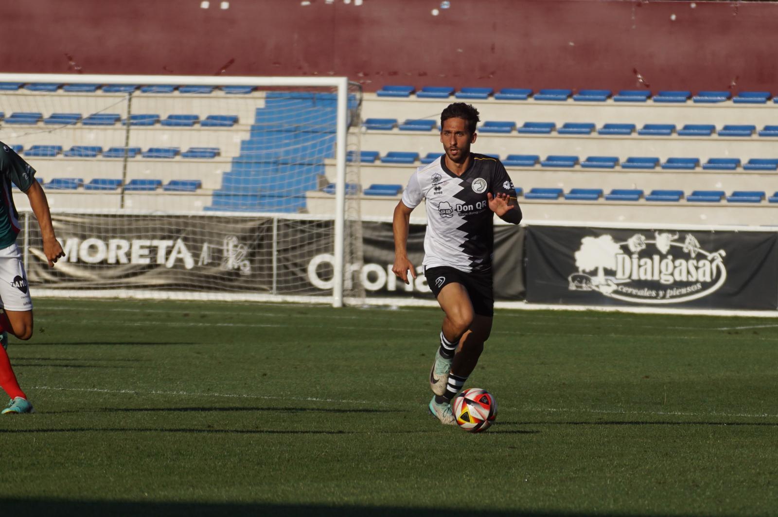 Álvaro Gómez, en el amistoso ante el Zamora | FOTO JUANES