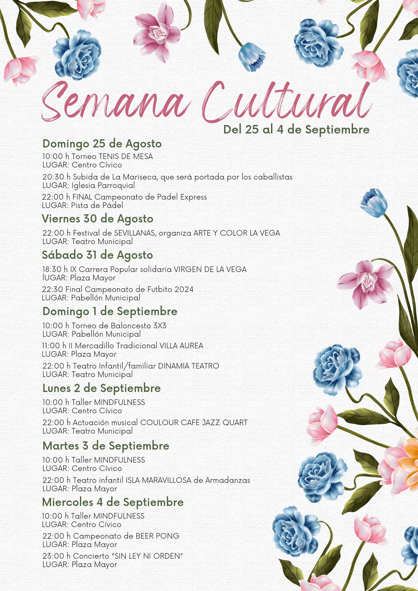 Semana Cultural Villoria 