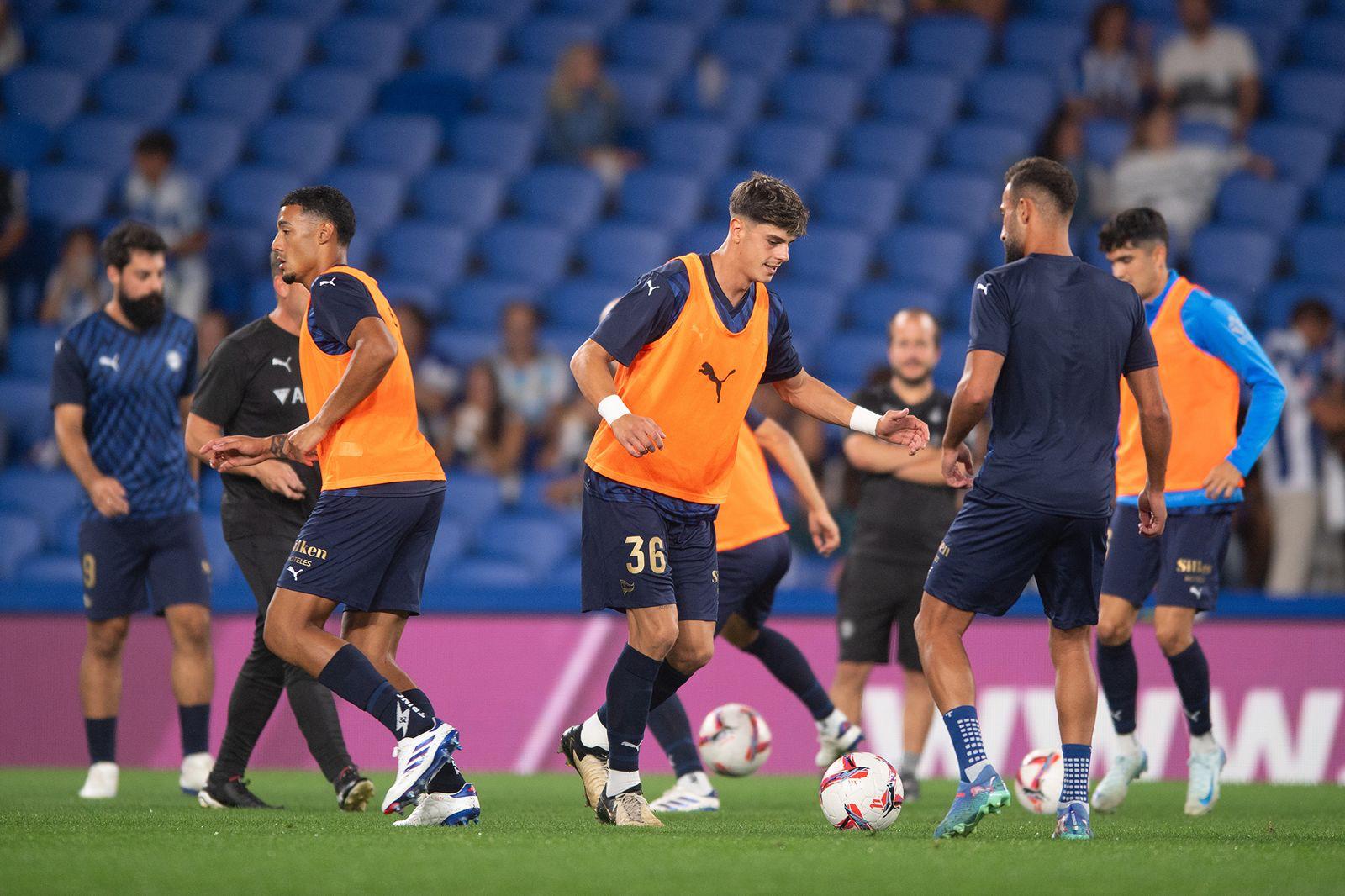 Pica calienta en Anoeta | FOTO DEPORTIVO ALAVÉS