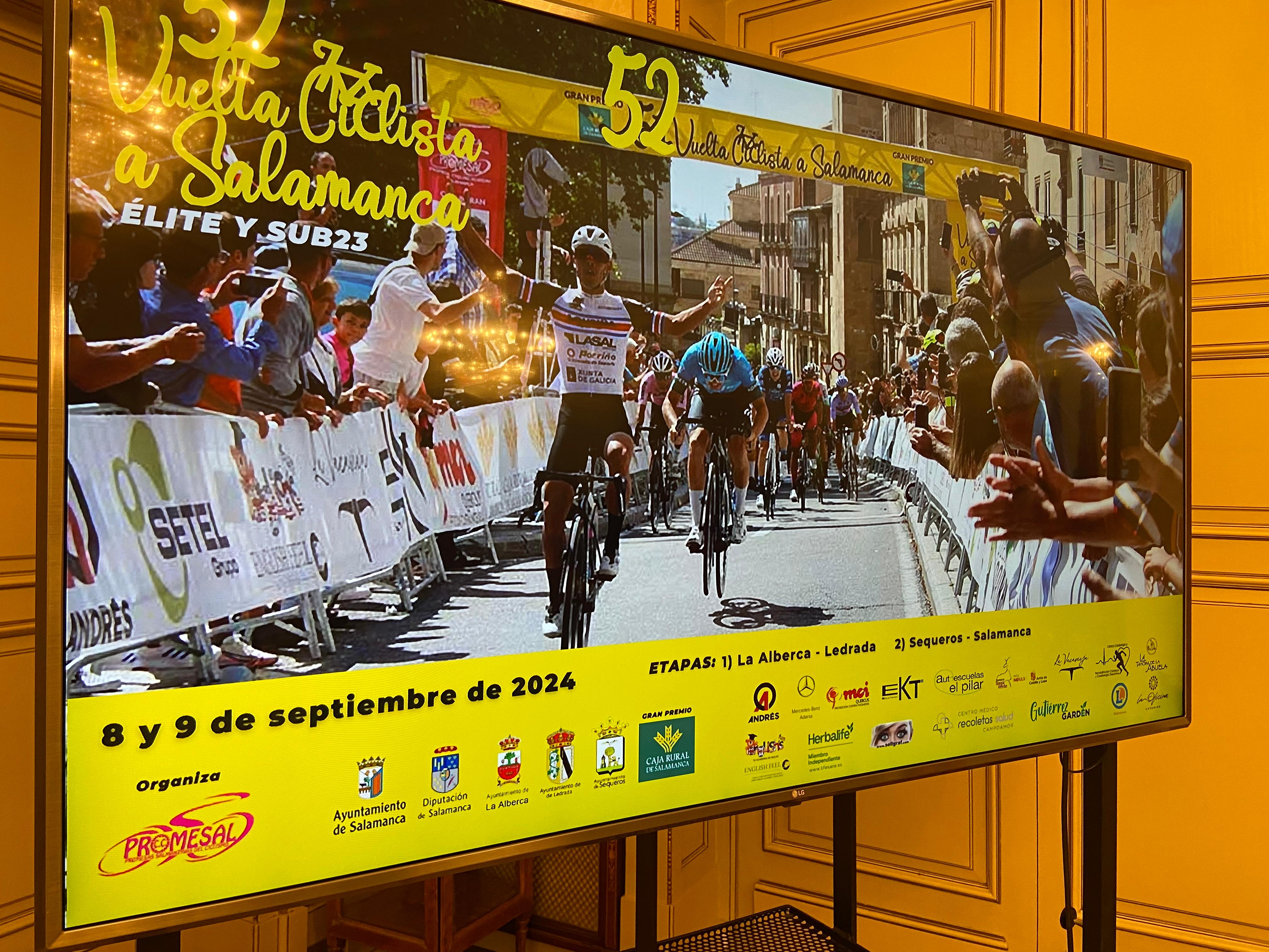 Presentación de la 52 Vuelta Ciclista Salamanca 