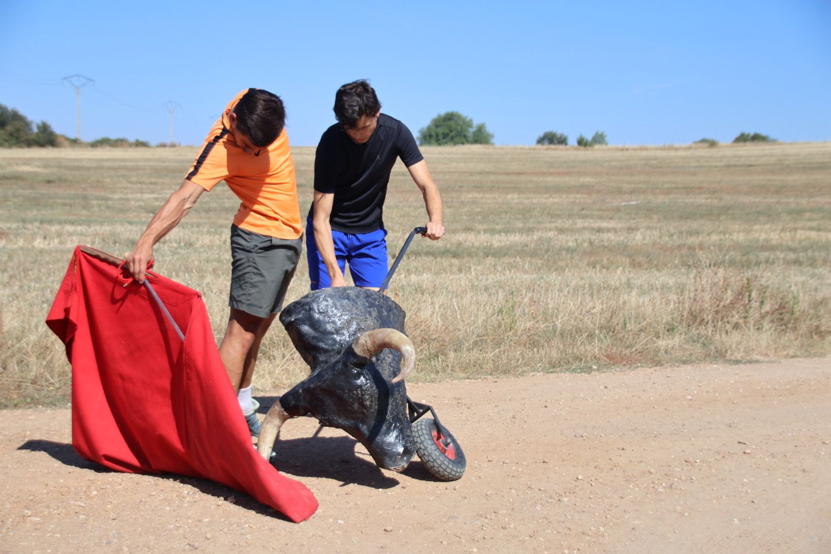  El matador de toros salmantino Ismael Martín en un día de entrenamiento. Fotos Andrea M. 