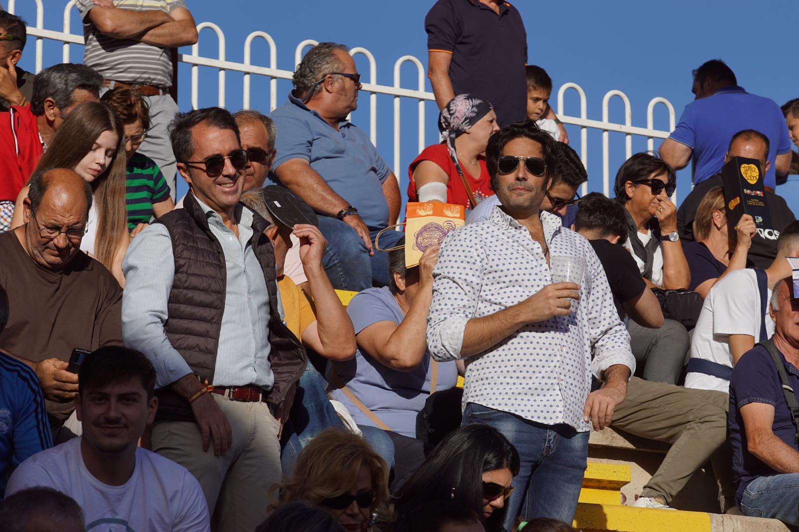 Clase de tauromaquia en Salamaq 2024. Juan Cánovas, Hugo Masiá y Ángel Lázaro