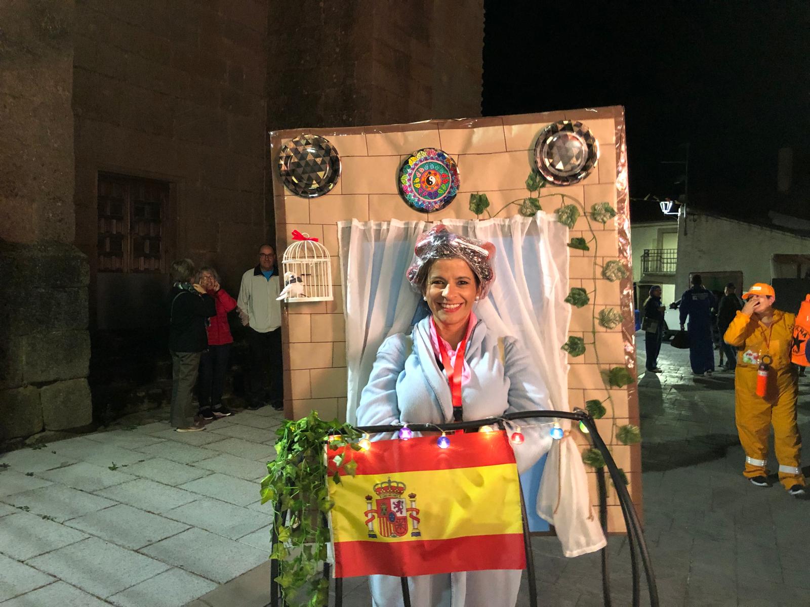 Concurso de carrozas en Pereña