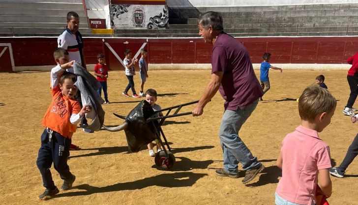 Capea infantil en Villoria 