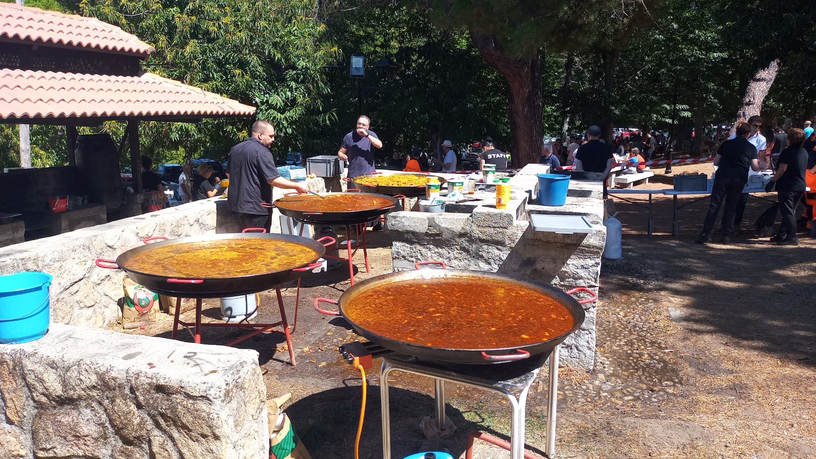 Paella solidaria en Béjar