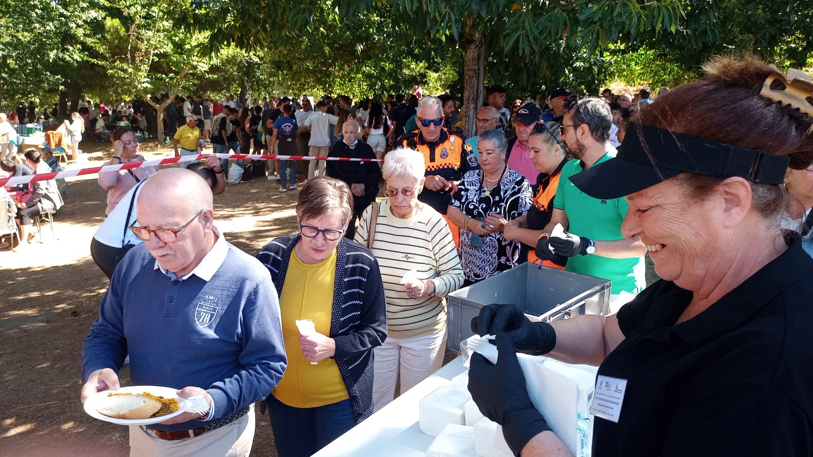 Paella solidaria en Béjar