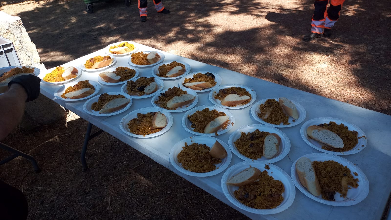 Paella solidaria en Béjar