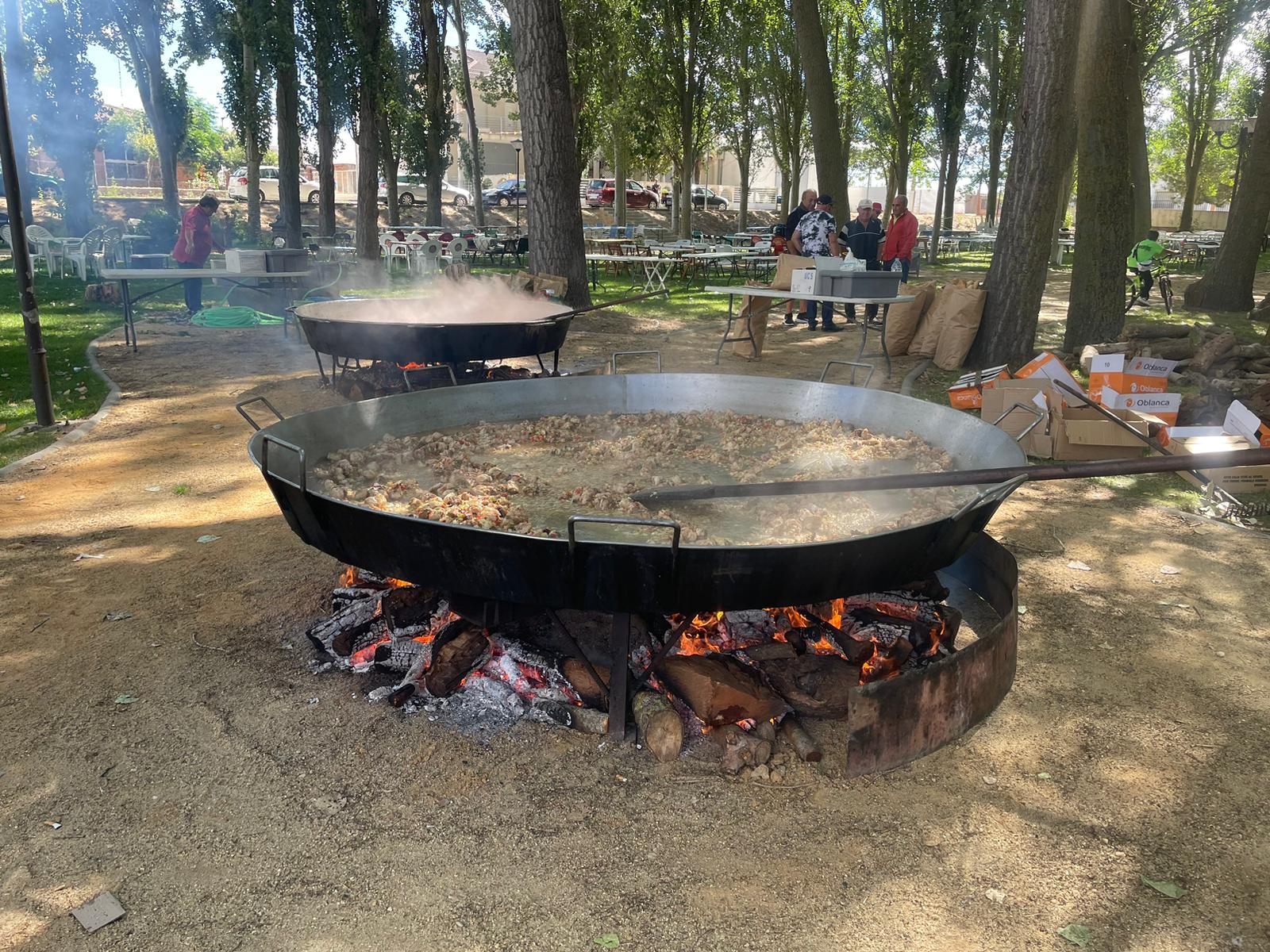 Paella popular en Villoria