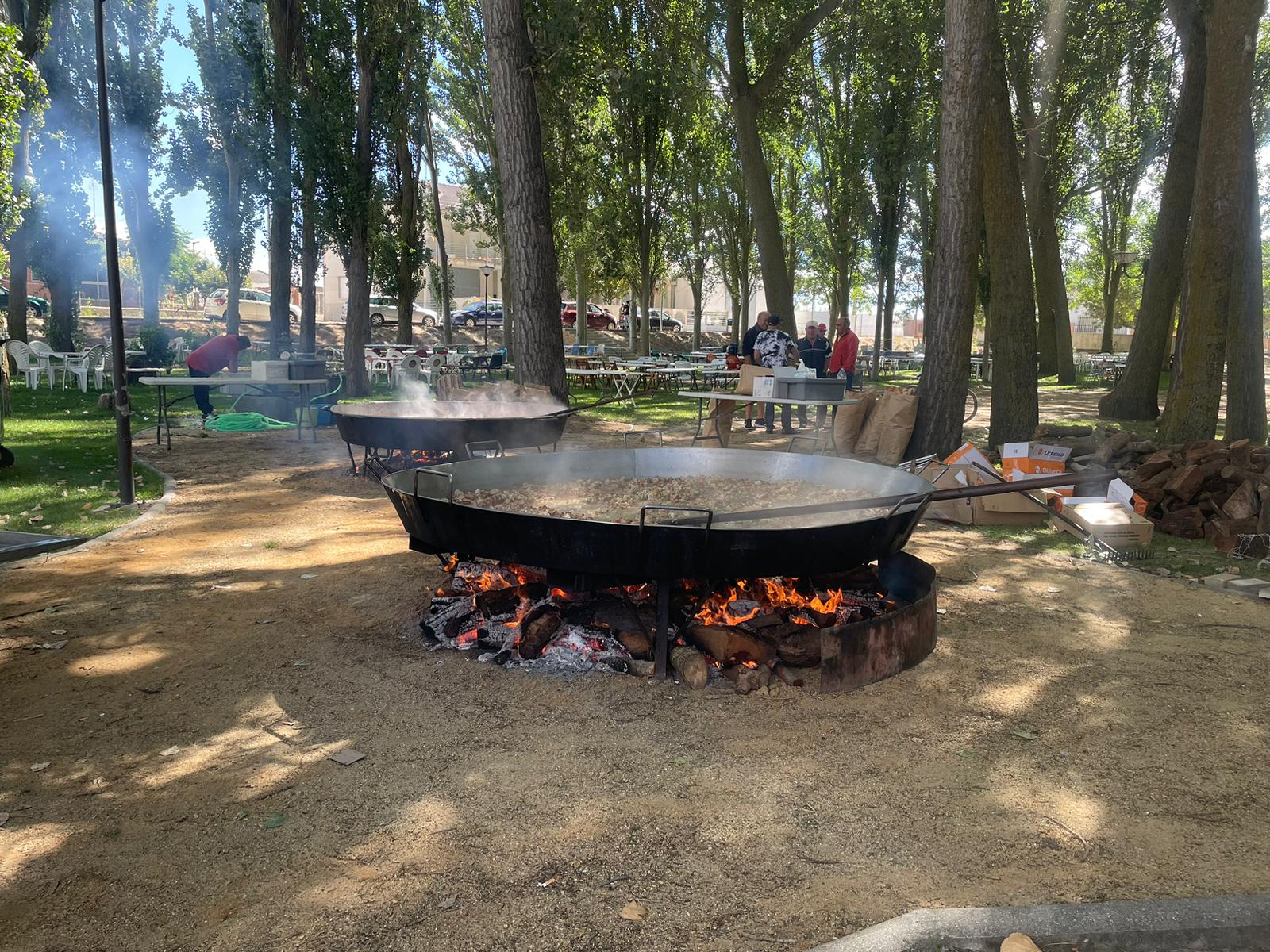 Paella popular en Villoria