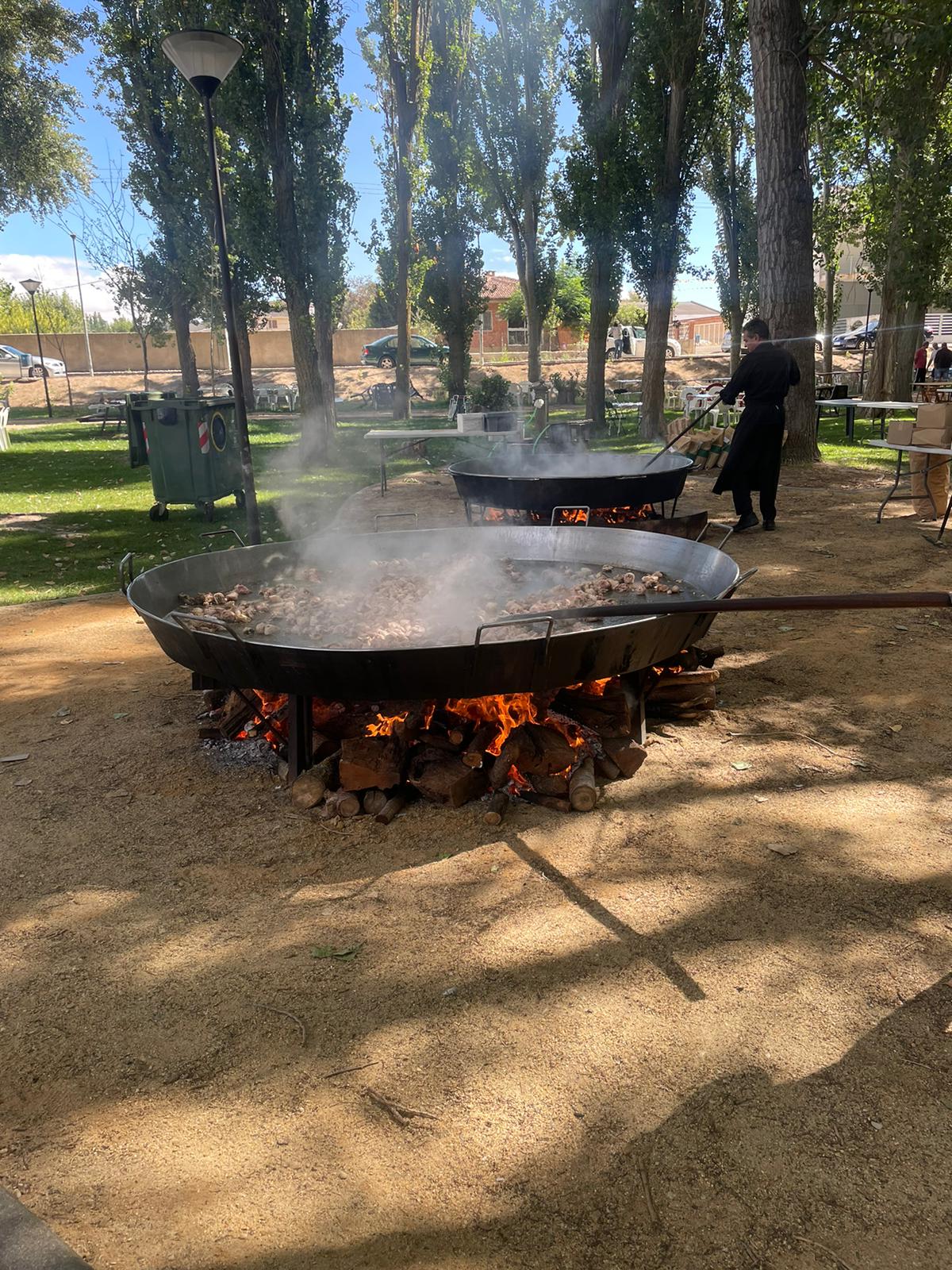 Paella popular en Villoria