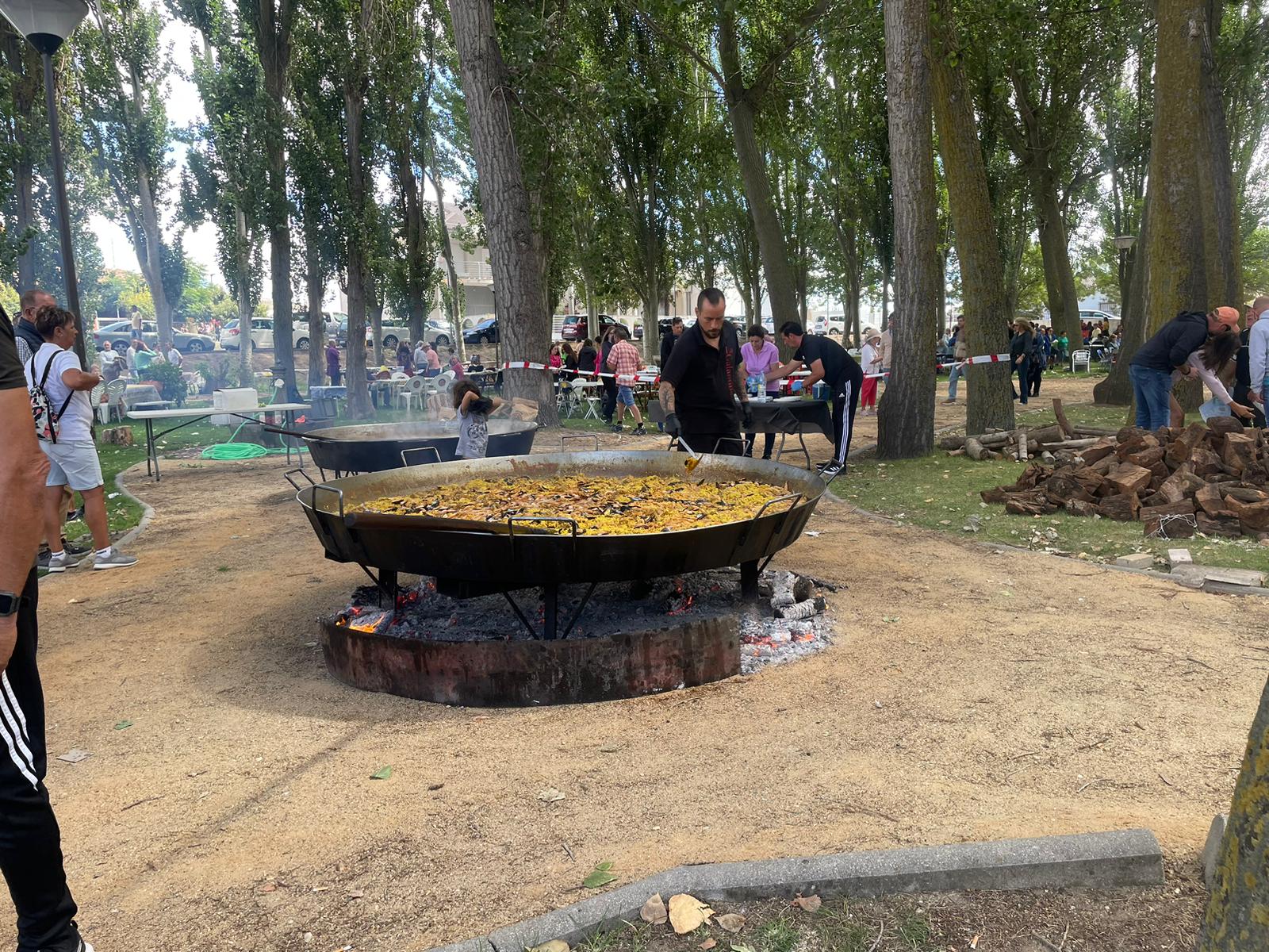 Paella popular en Villoria