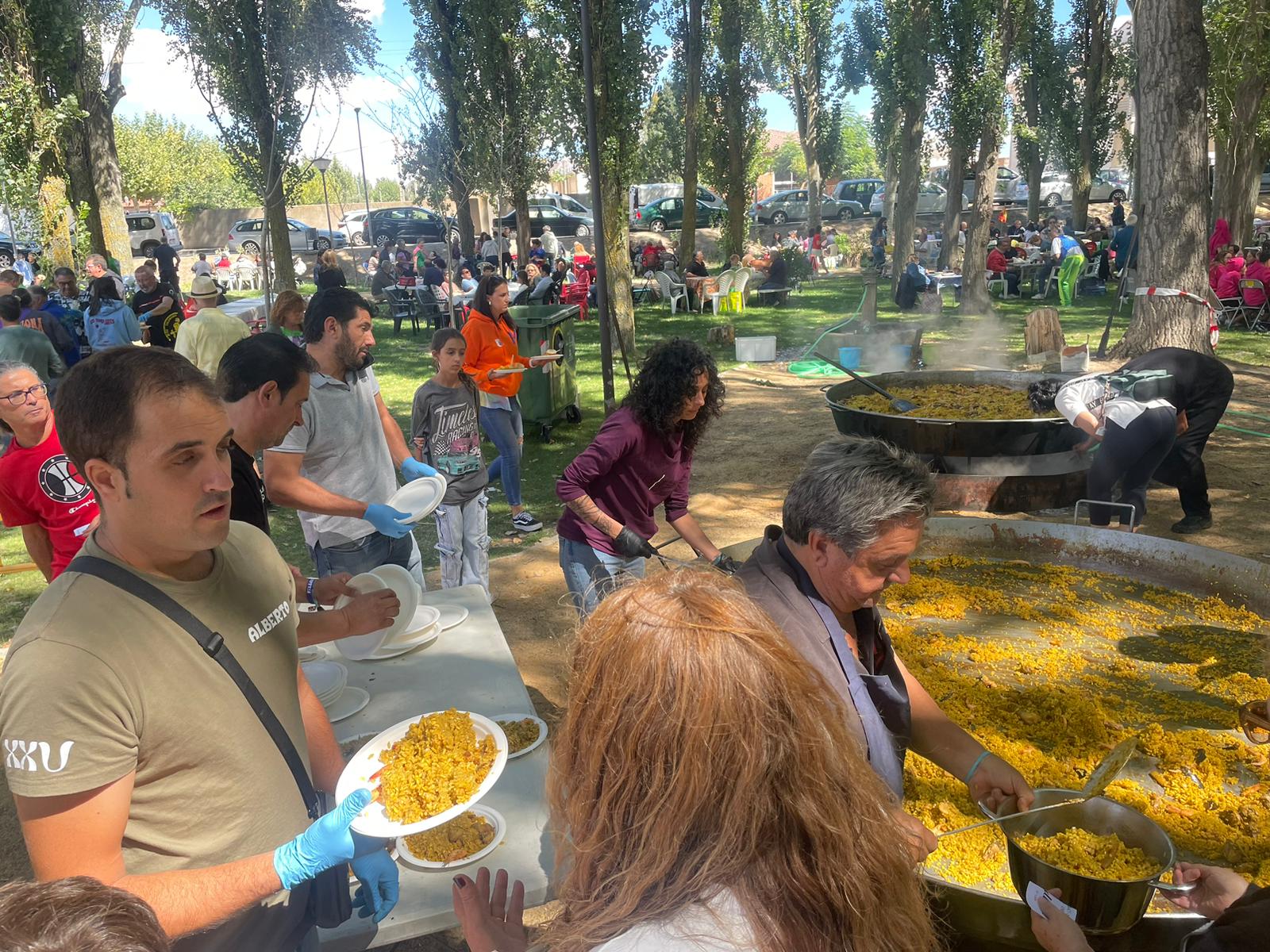 Paella popular en Villoria