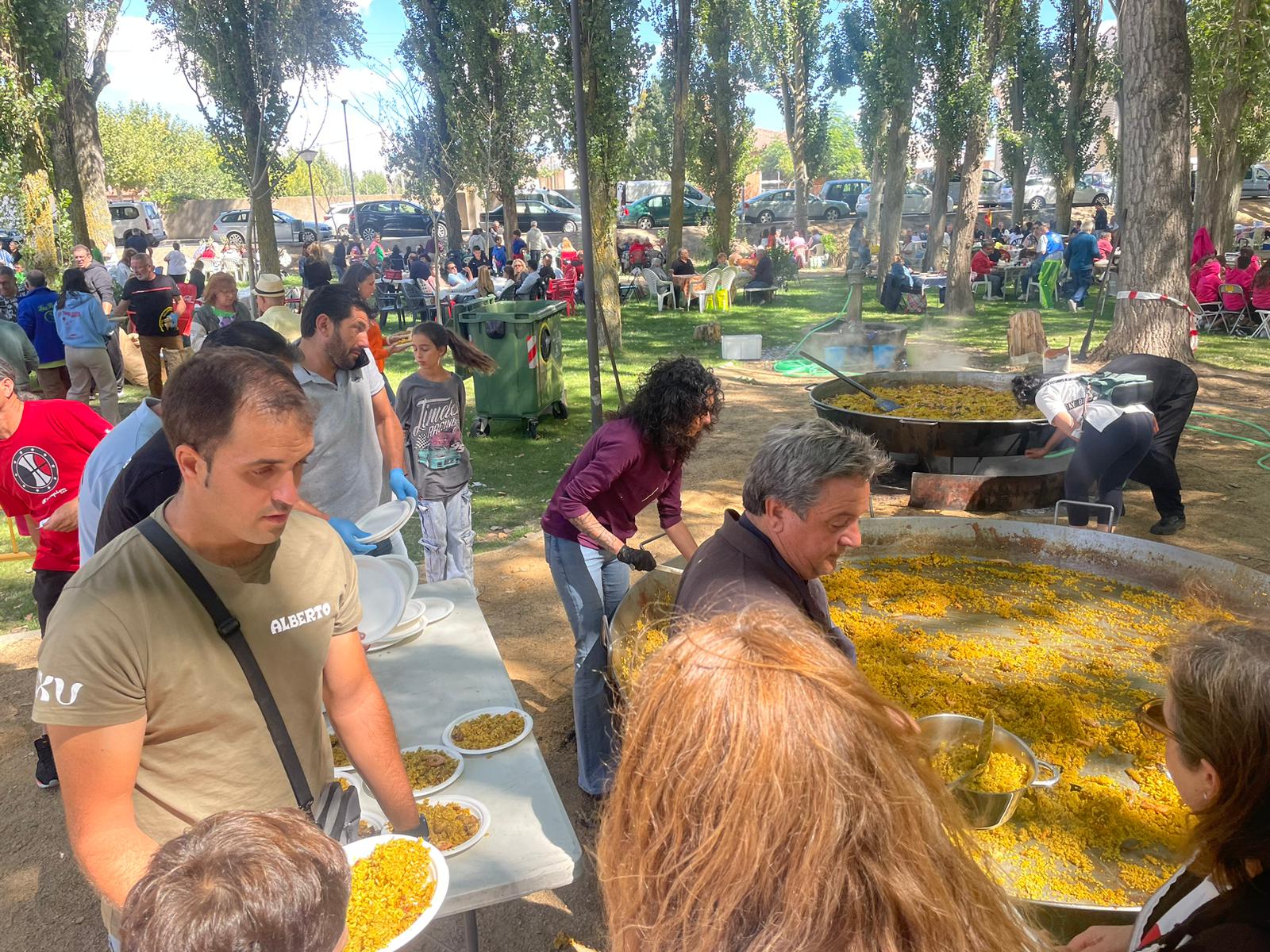 Paella popular en Villoria