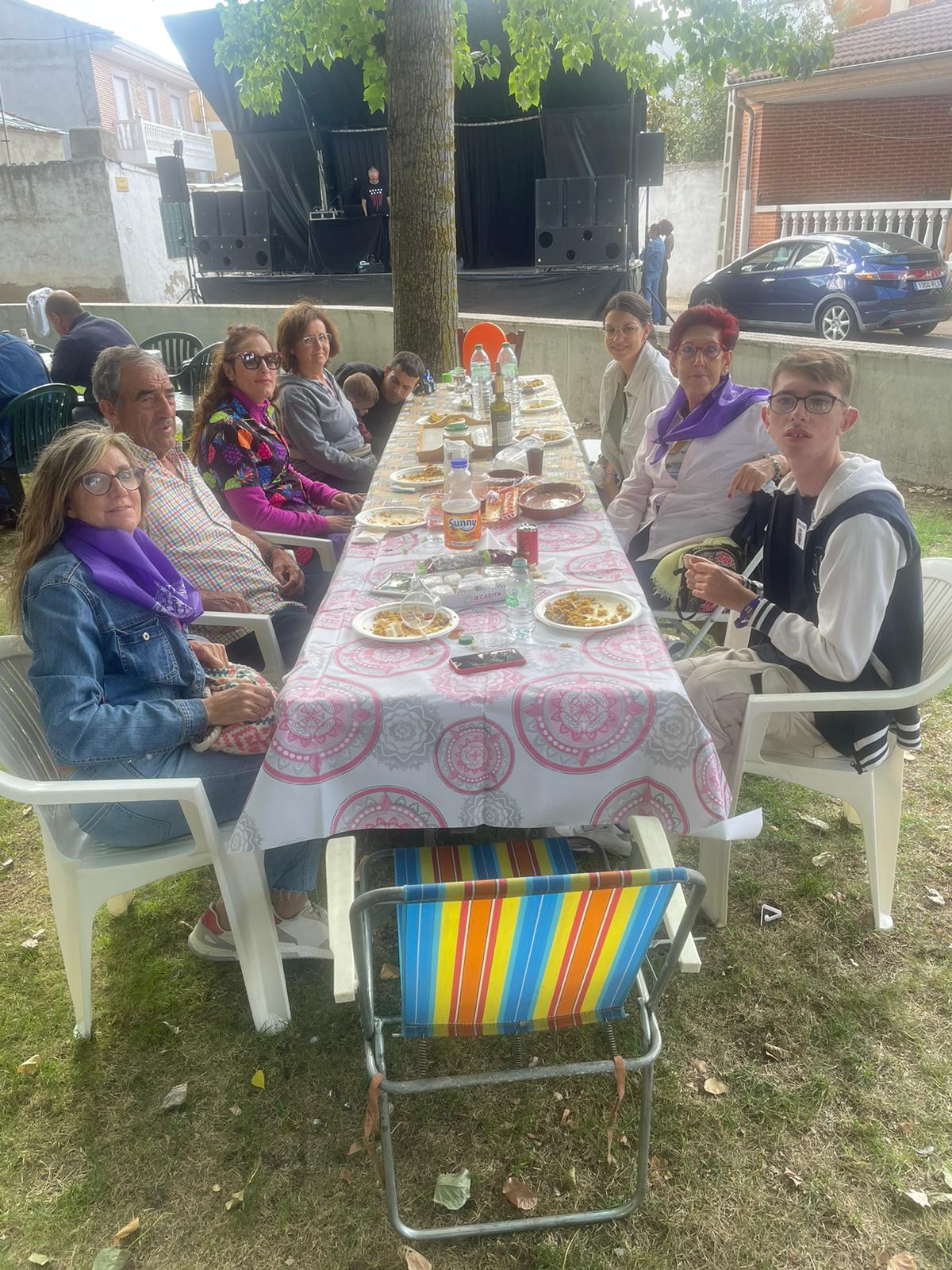 Paella popular en Villoria