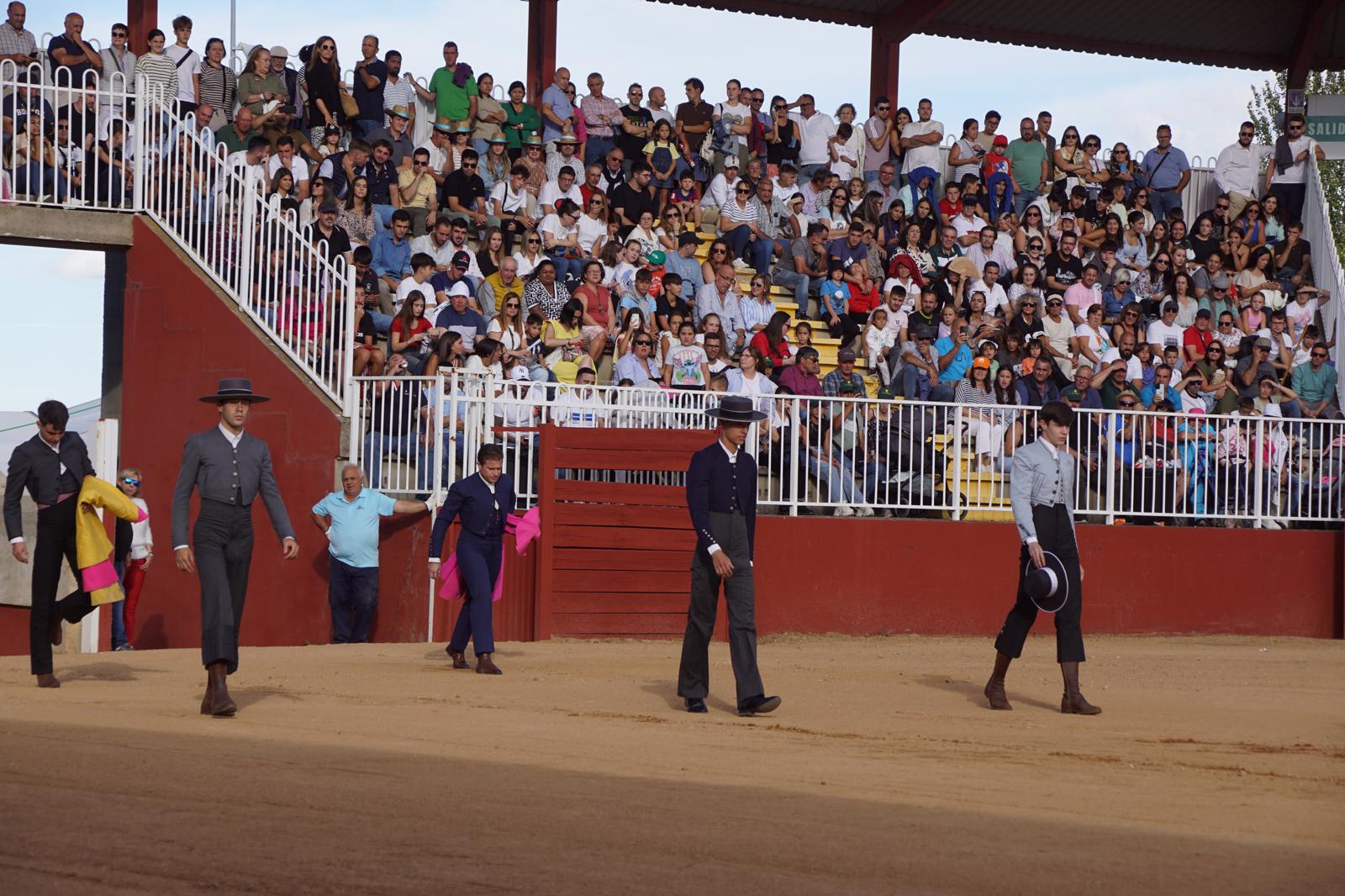 Clase práctica de tauromaquia de Salamaq 2024 del sábado, 7 de septiembre