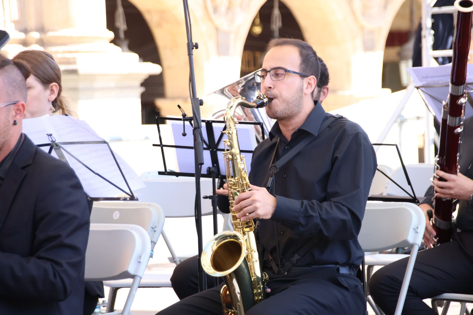 concierto Banda Municipal de Música en la Plaza Mayor