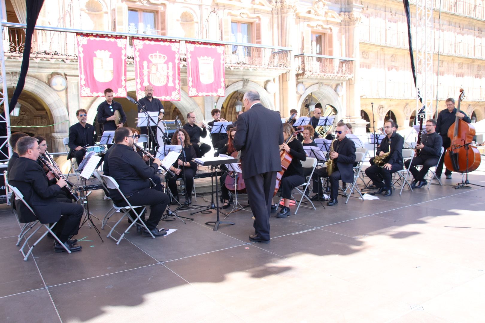 concierto Banda Municipal de Música en la Plaza Mayor