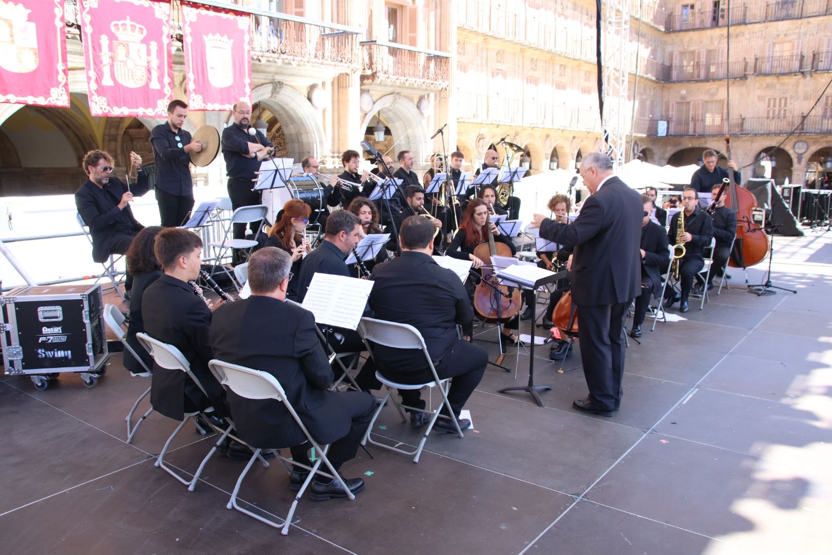 concierto Banda Municipal de Música en la Plaza Mayor