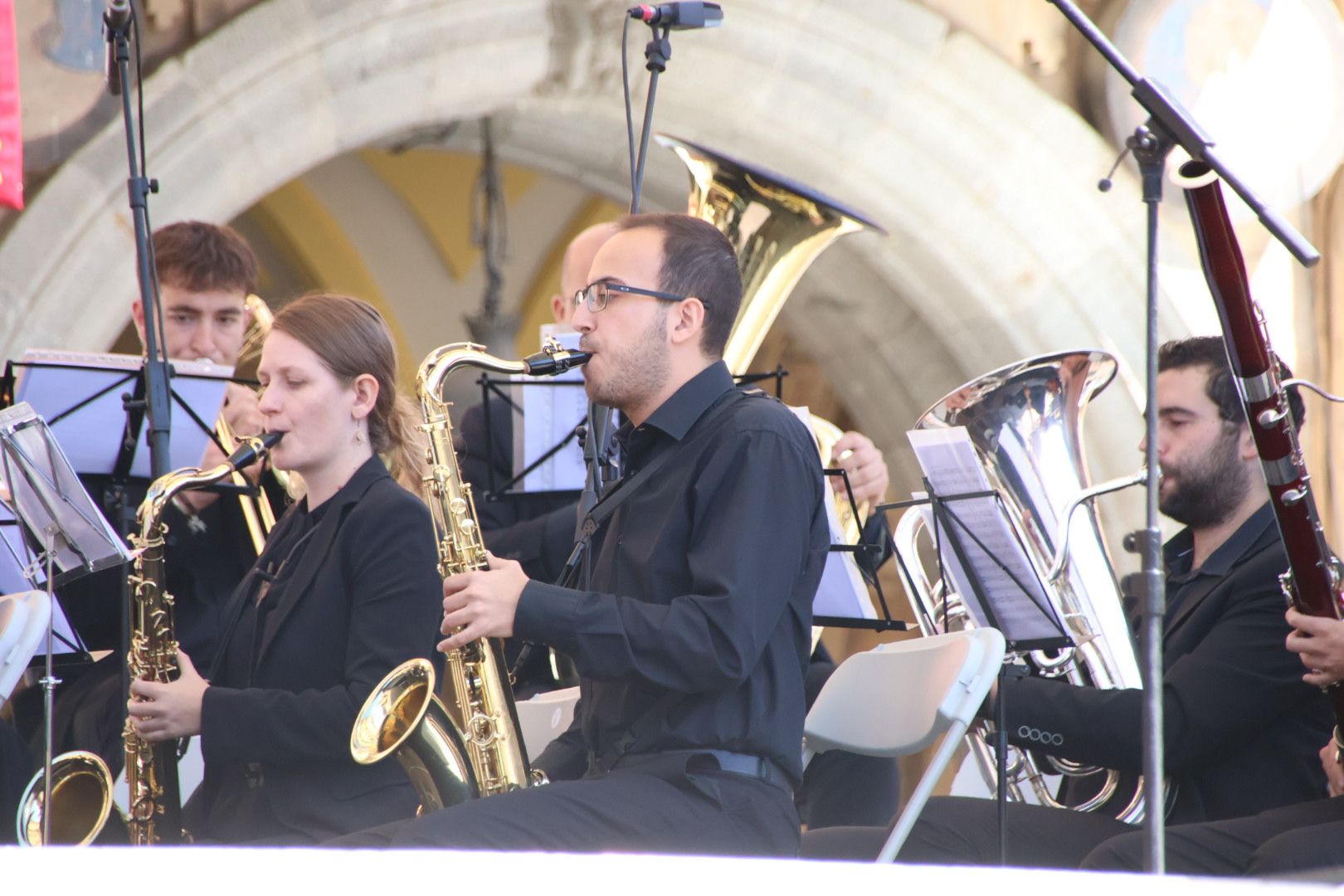 concierto Banda Municipal de Música en la Plaza Mayor