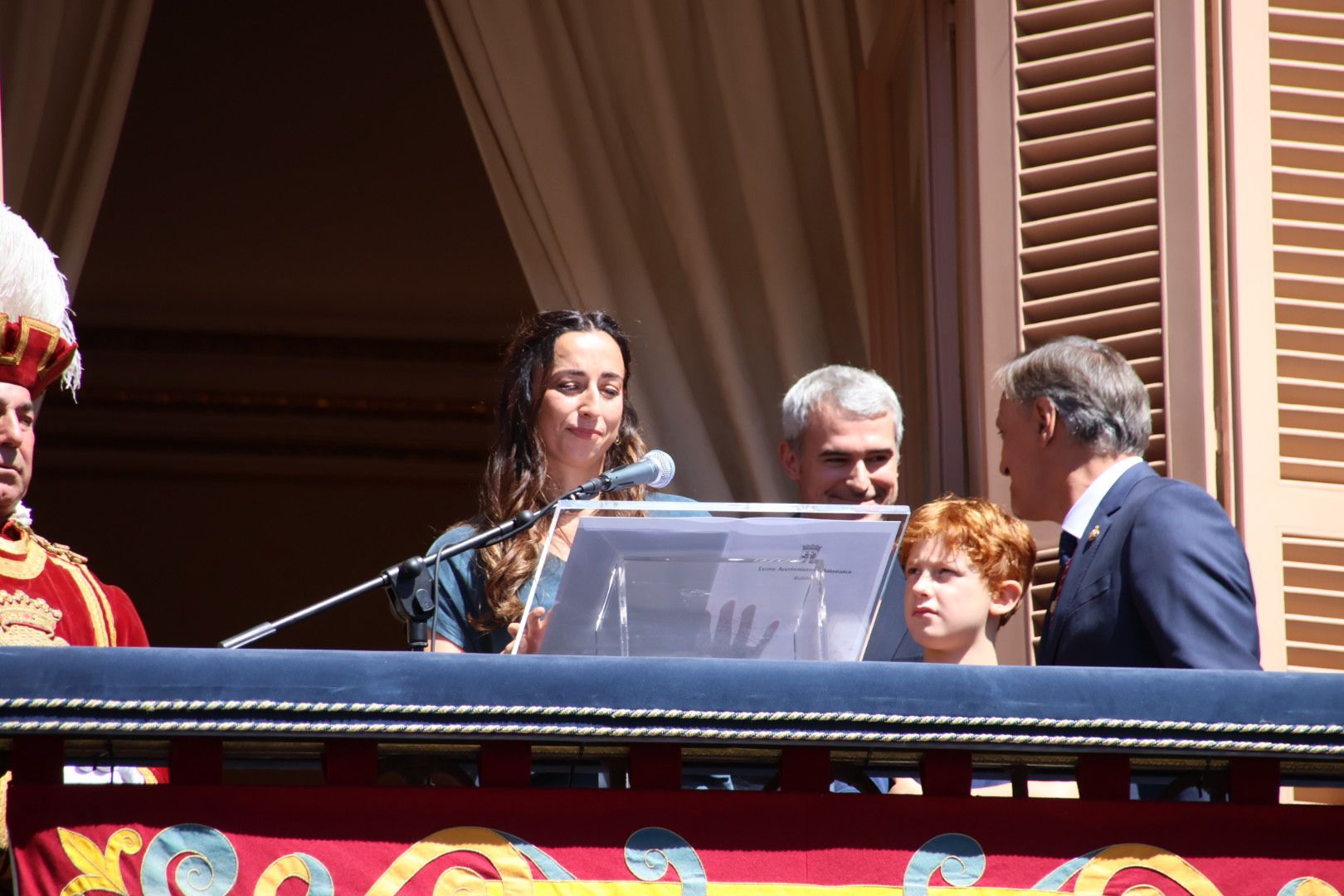 Pregón de Ferias en la Plaza Mayor