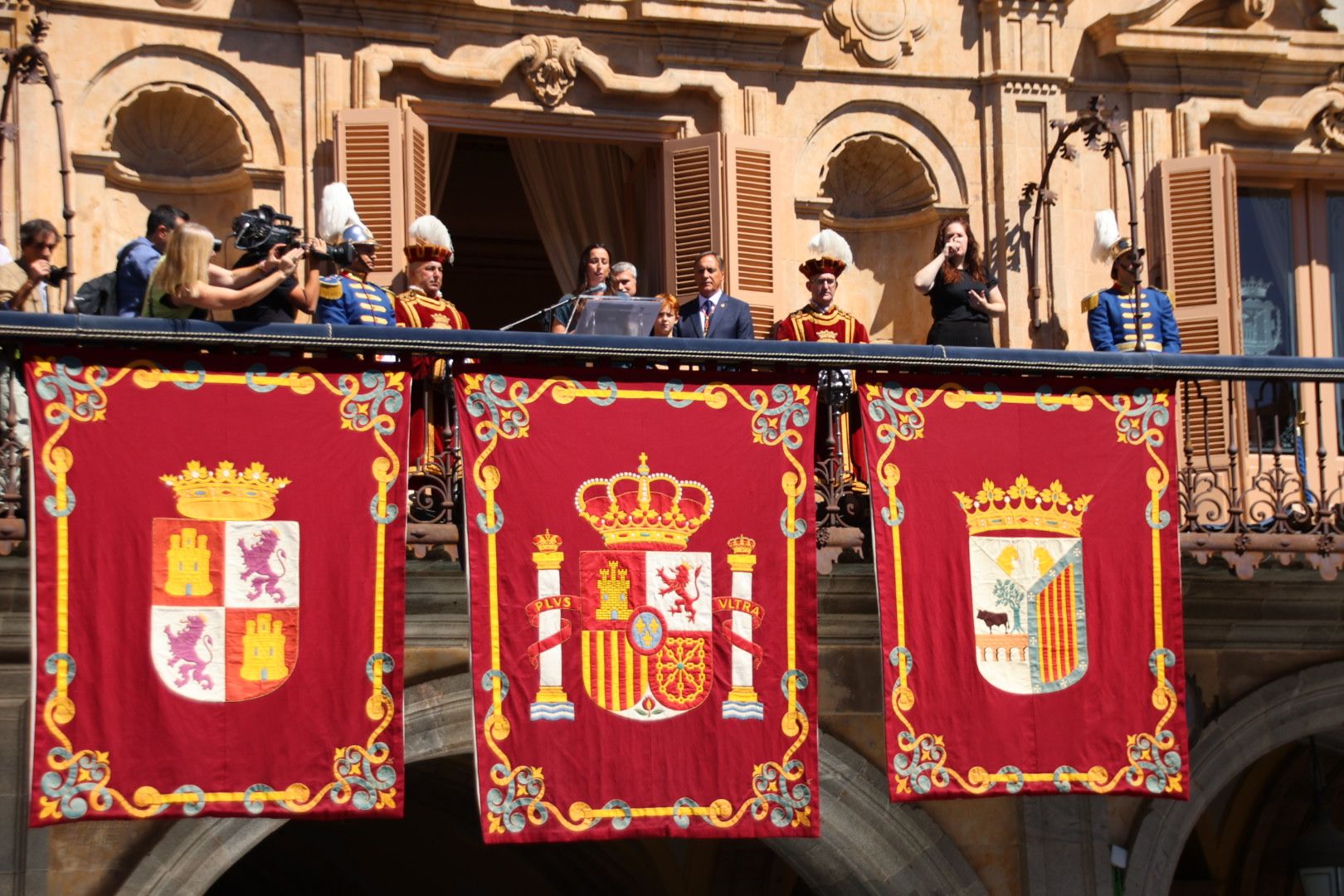 Pregón de Ferias en la Plaza Mayor