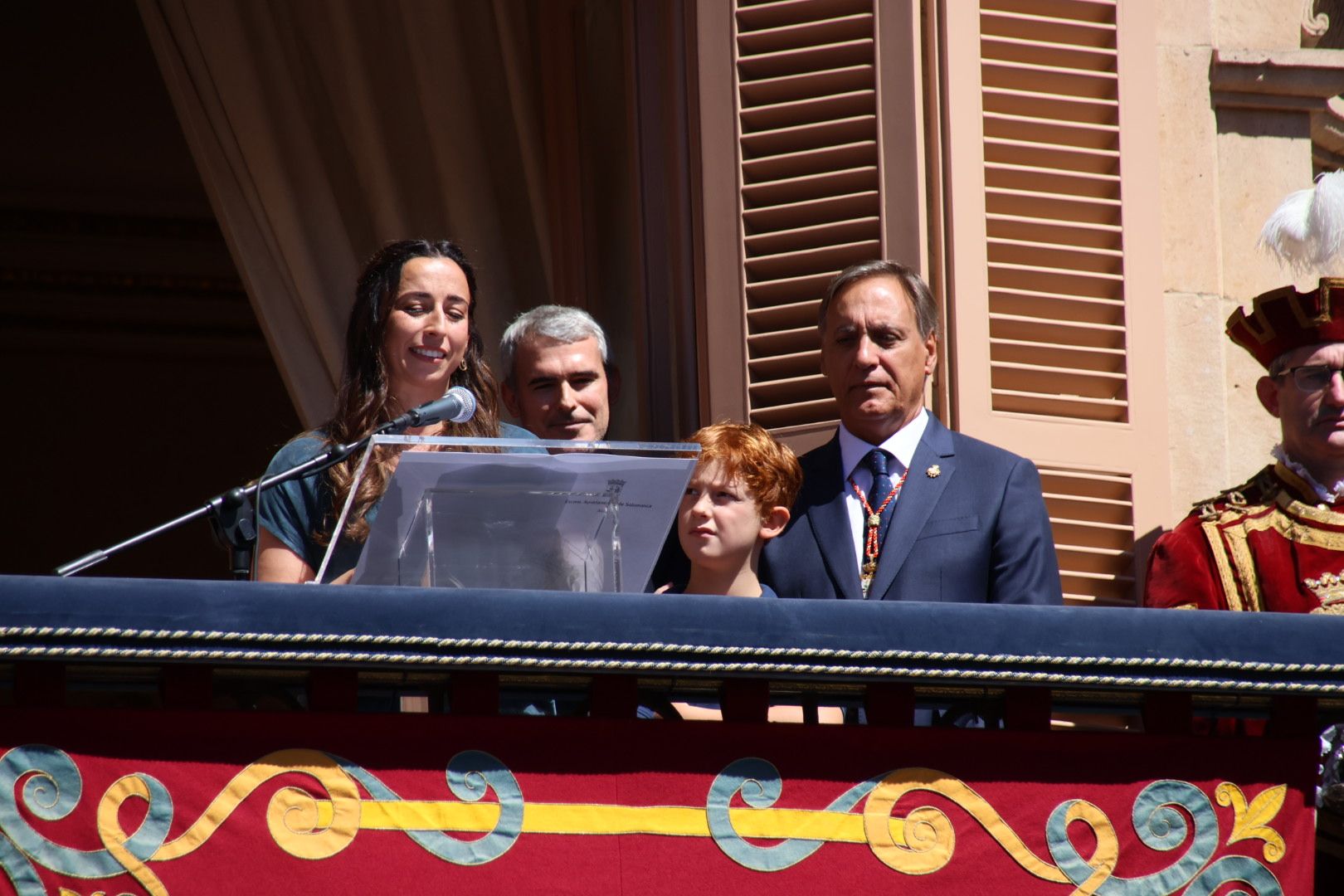 Pregón de Ferias en la Plaza Mayor