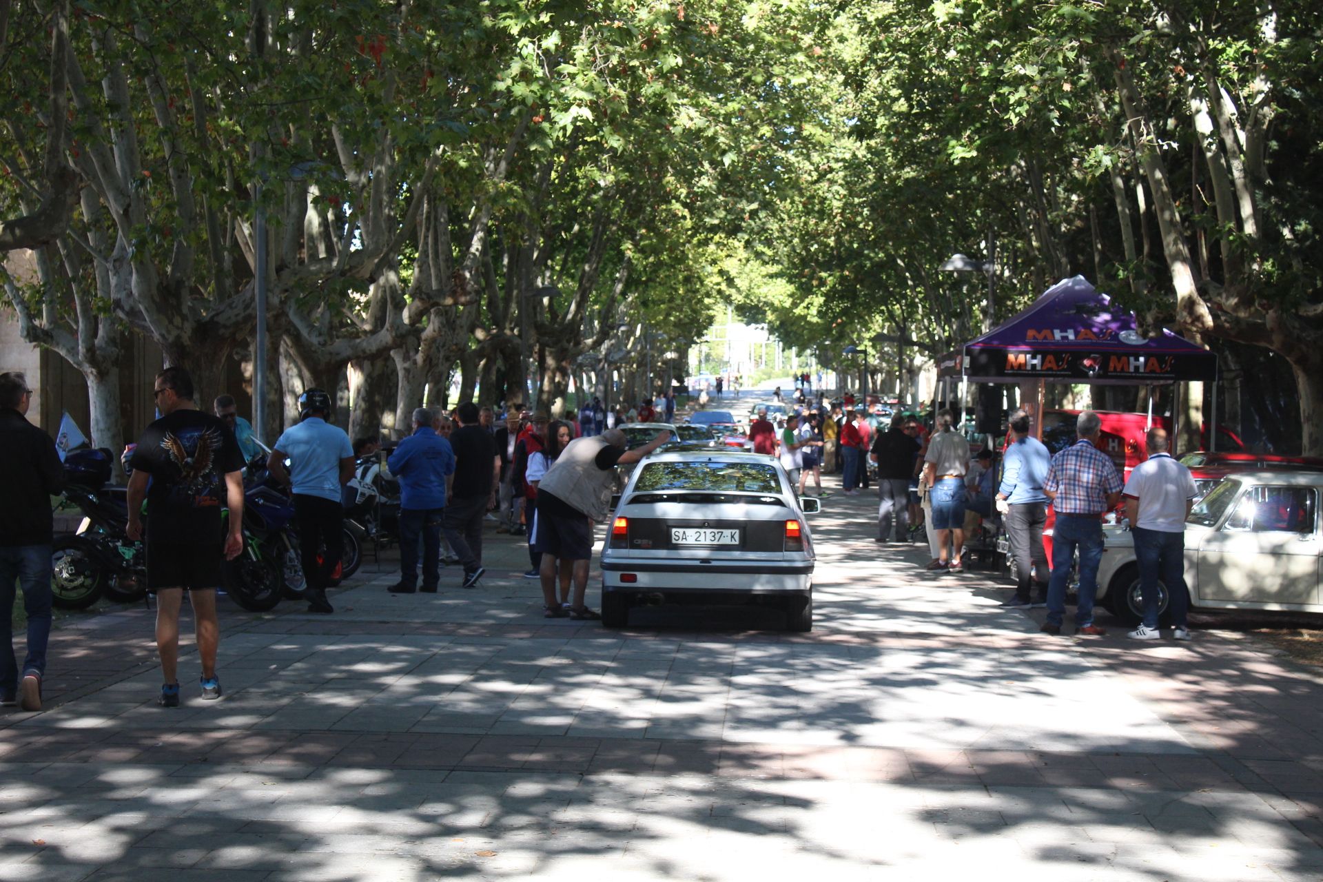 Recepción de III Concurso de Elegancia de Automóviles clásicos.